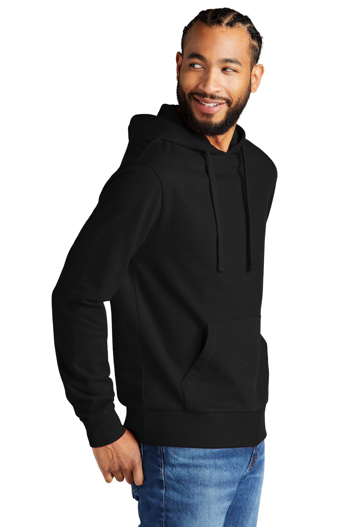 DeepBlack Allmade Unisex Organic French Terry Pullover Hoodie AL4000