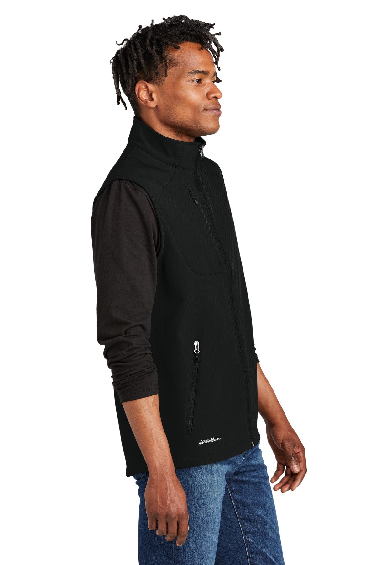 DeepBlack Eddie Bauer Stretch Soft Shell Vest EB546