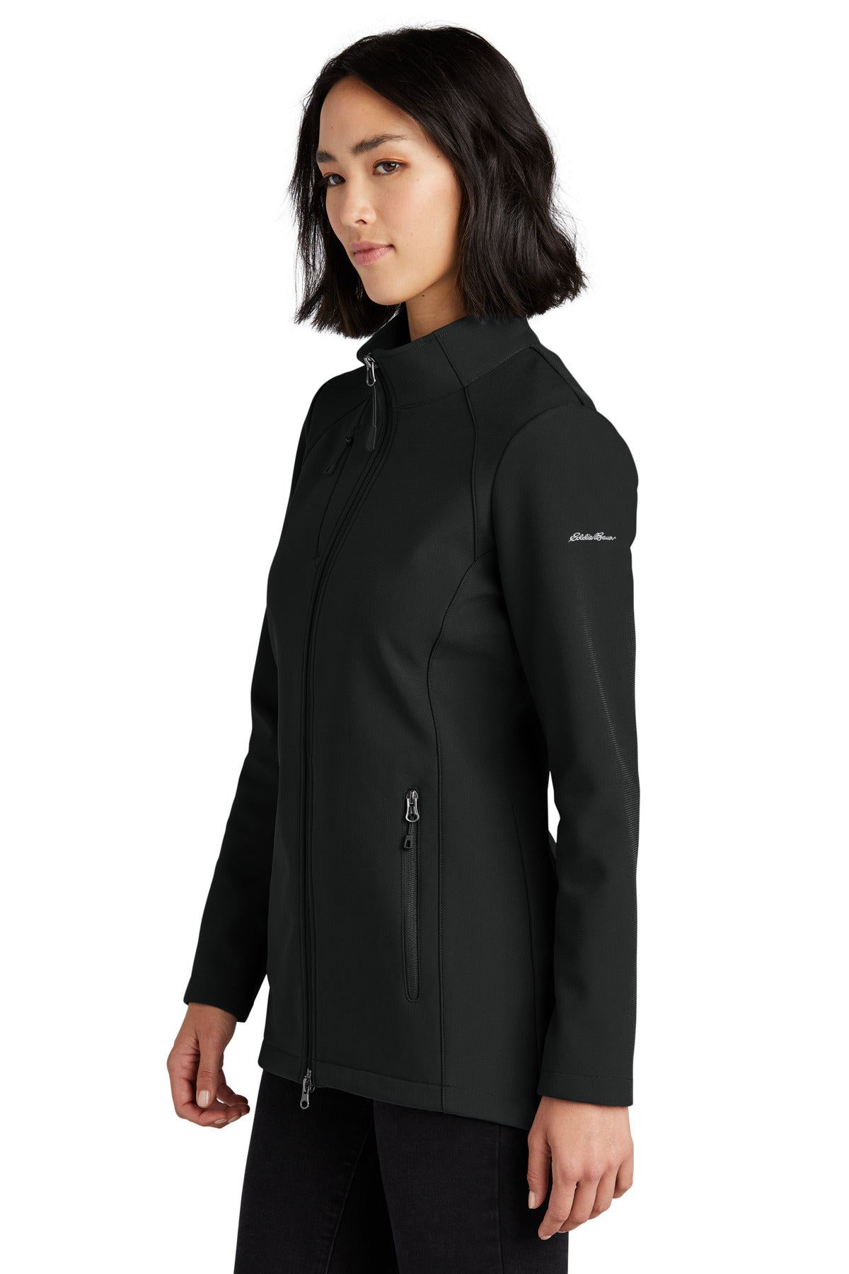 DeepBlack Eddie Bauer Women's Stretch Soft Shell Jacket EB545
