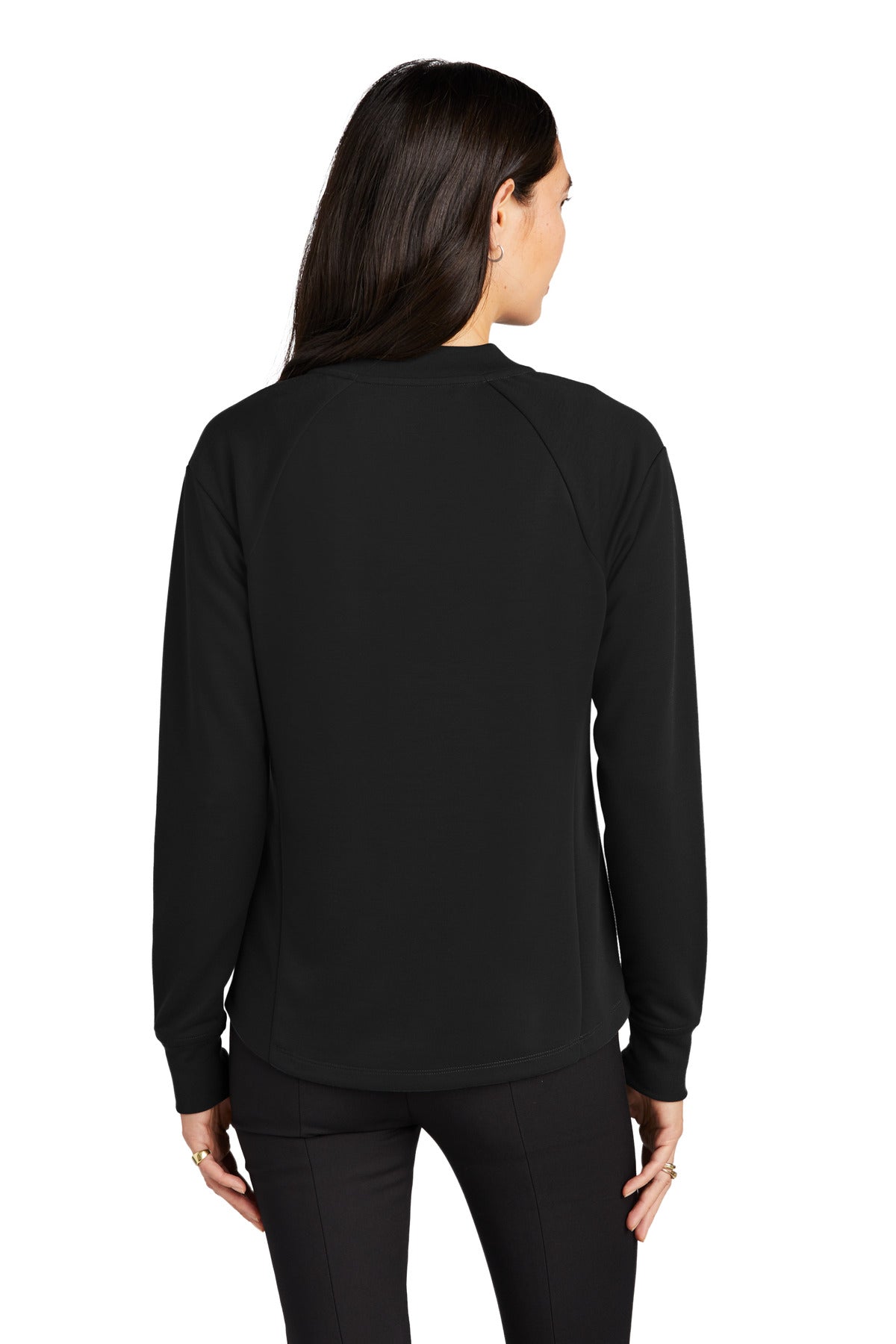 DeepBlack Mercer+Mettle Women's Double-Knit Bomber MM3001