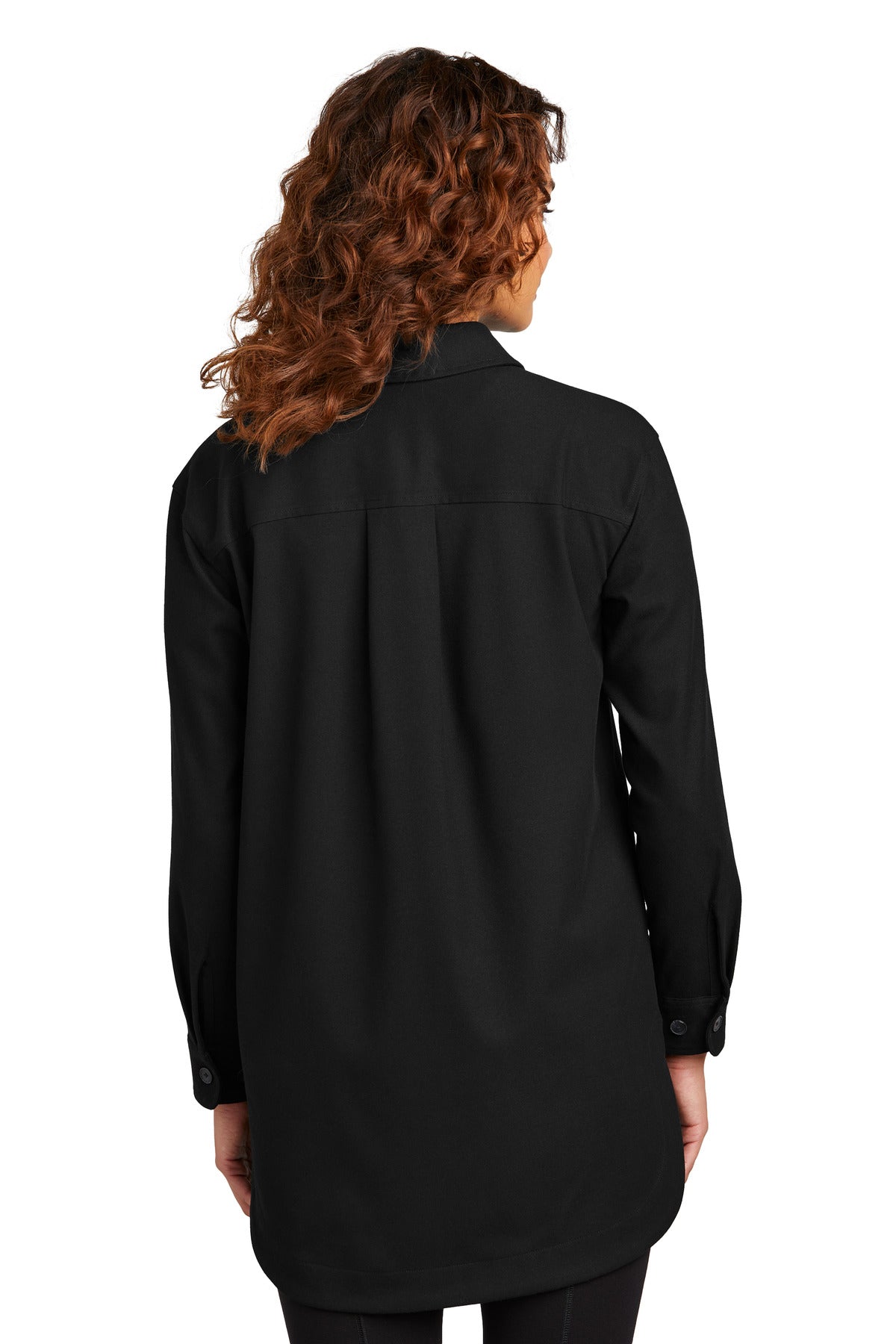 DeepBlack Mercer+Mettle Women's Long Sleeve Twill Overshirt MM2021
