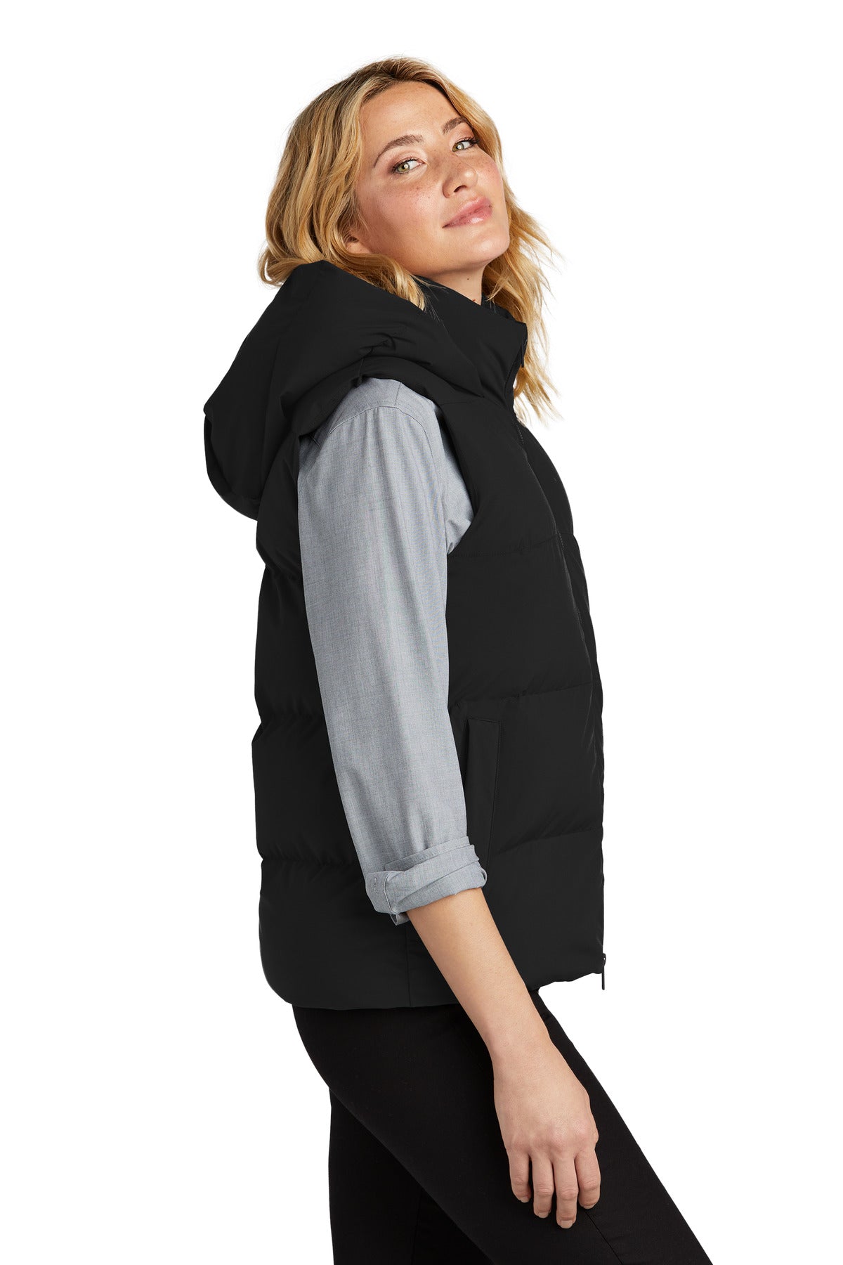 DeepBlack Mercer+Mettle Women's Puffy Vest MM7217