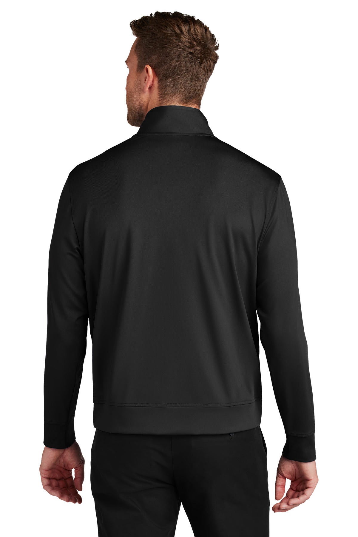 DeepBlack Port Authority C-FREE Double Knit Full-Zip K881