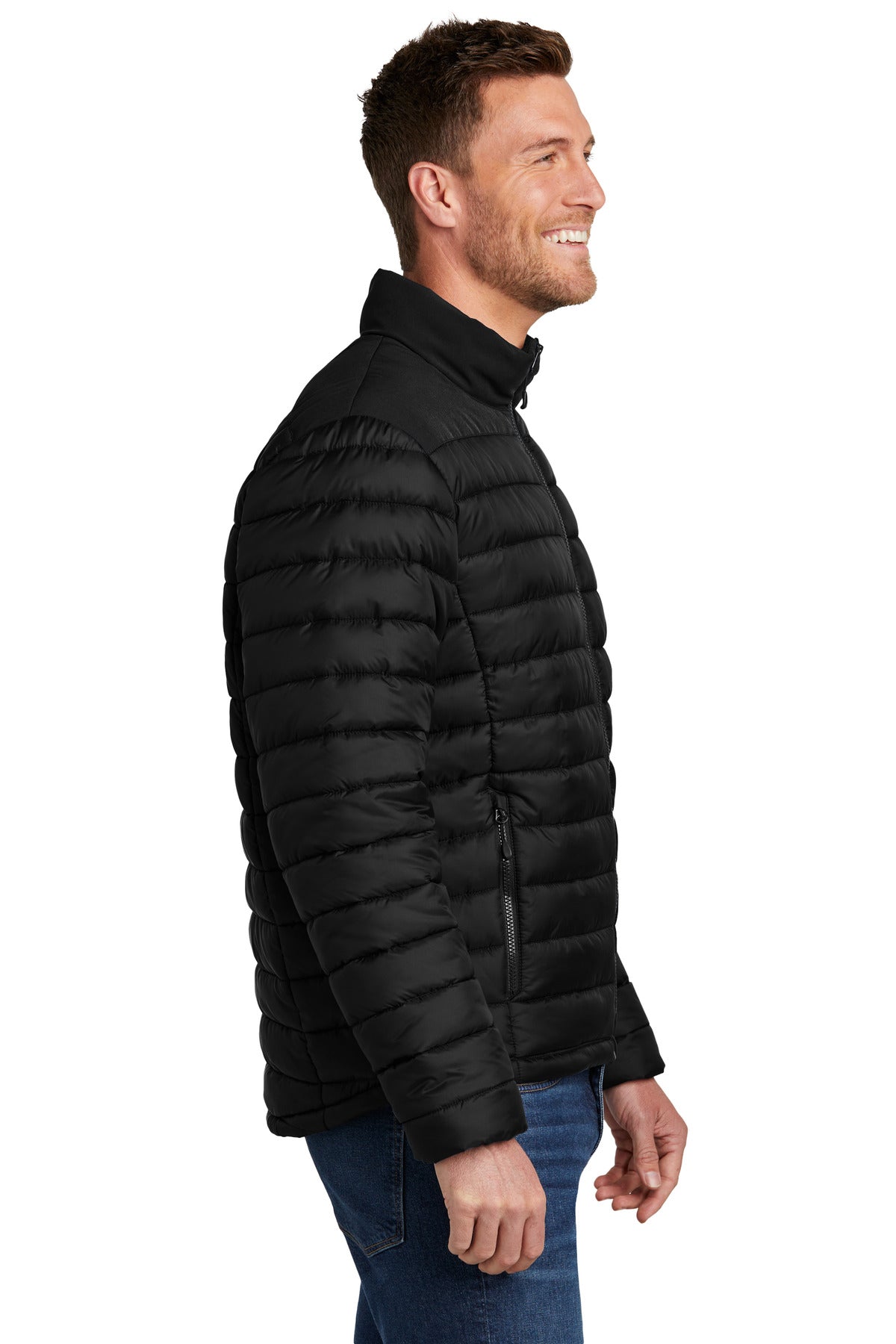 DeepBlack Port Authority Horizon Puffy Jacket J364