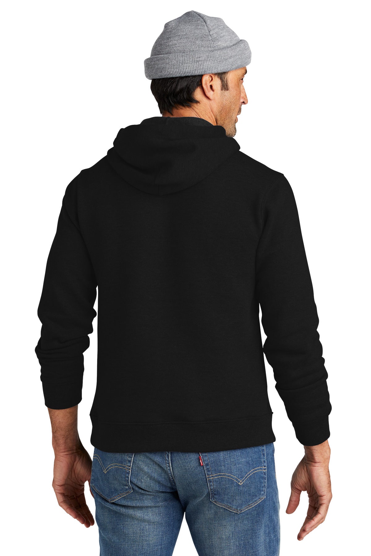 DeepBlack Volunteer Knitwear Chore Fleece Pullover Hoodie VL130H