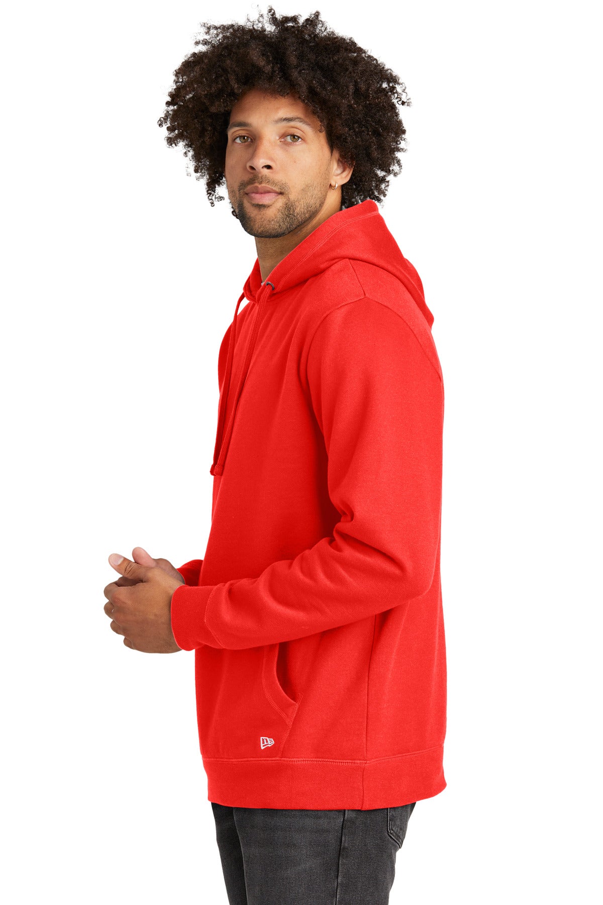 DeepOrange New Era Comeback Fleece Pullover Hoodie NEA550