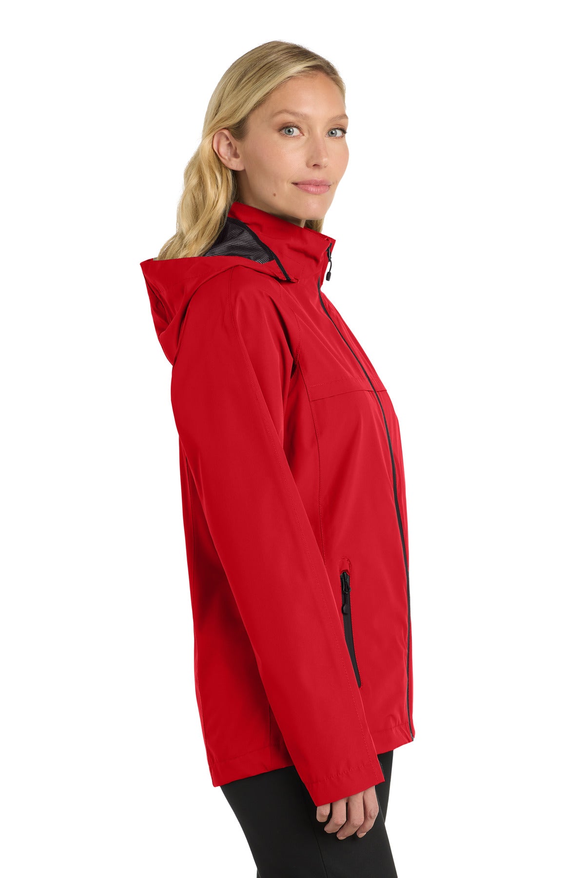 DeepRed Port Authority Women's Torrent Waterproof Jacket. L333
