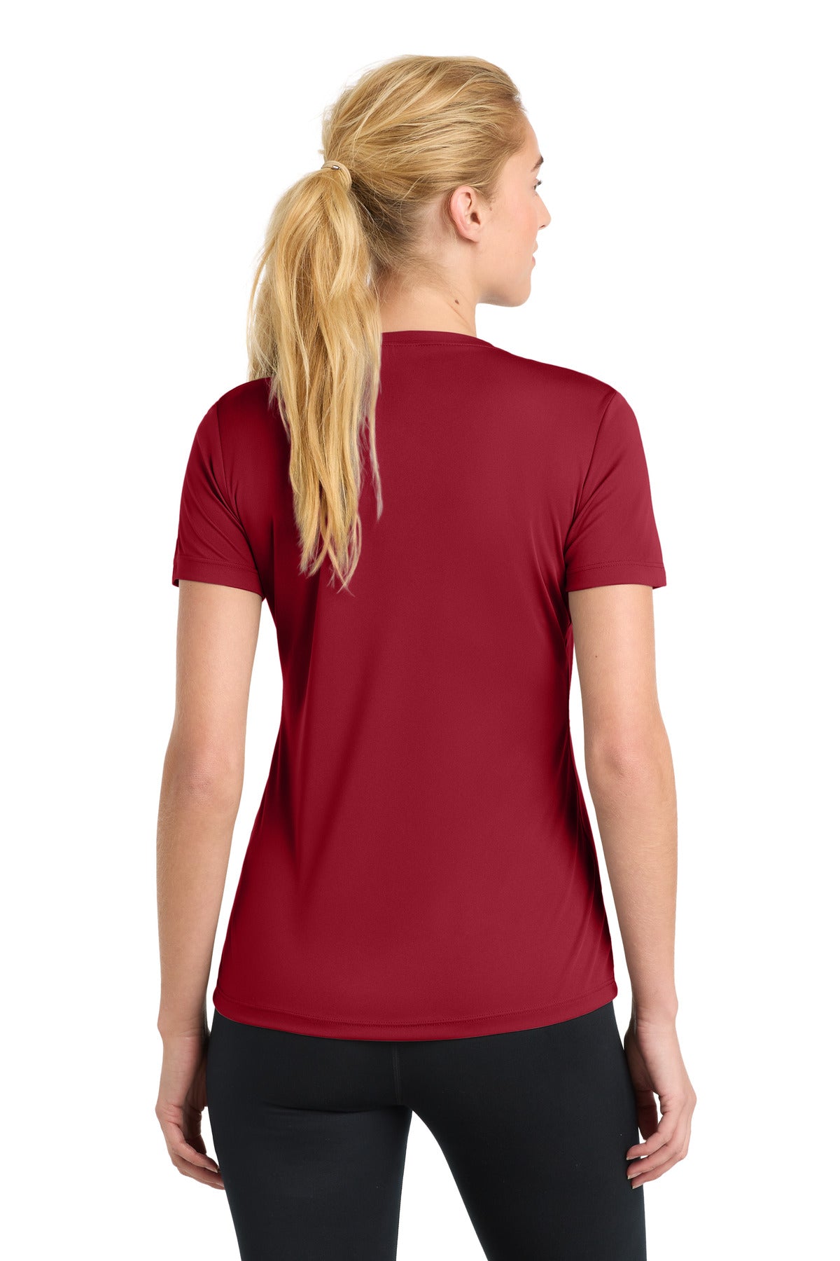 DeepRed Sport-Tek Women's PosiCharge Competitor Tee. LST350