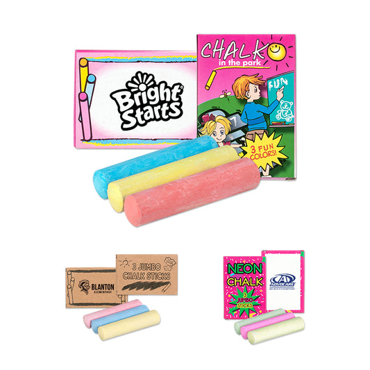 Natural 3 Pack Jumbo Sidewalk Chalk