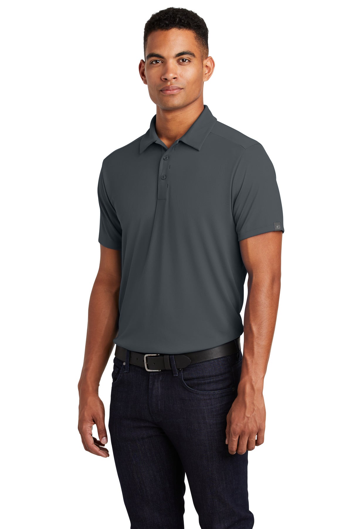 Diesel Grey OGIO Framework Polo. OG125