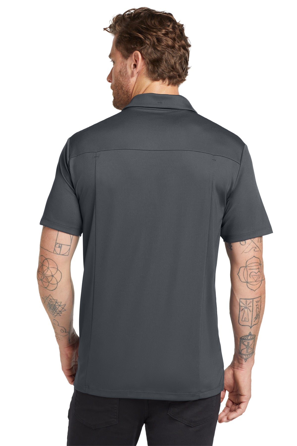 Diesel Grey OGIO Framework Polo. OG125