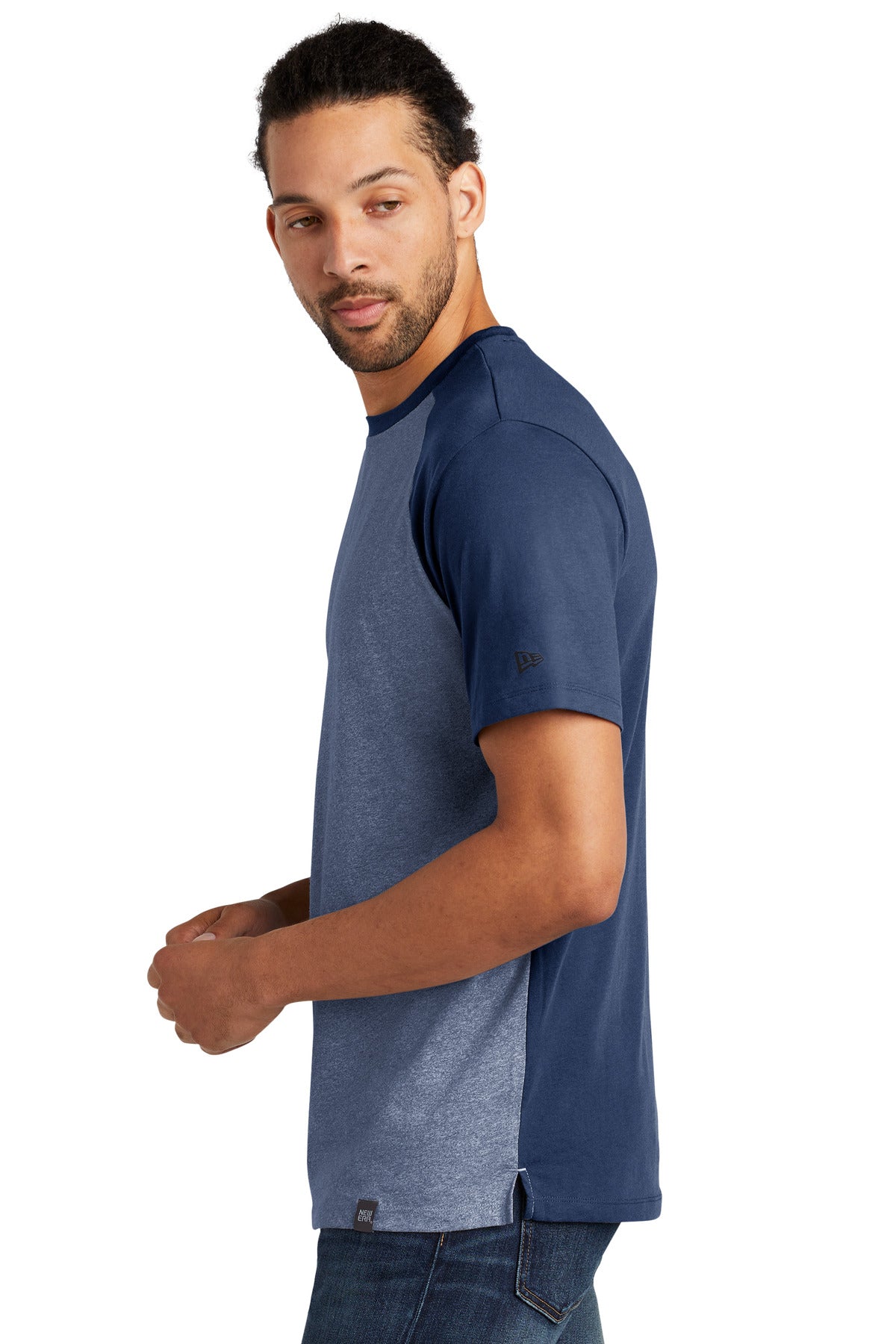 Dk Roy/Dk RoyT New Era Heritage Blend Varsity Tee. NEA107