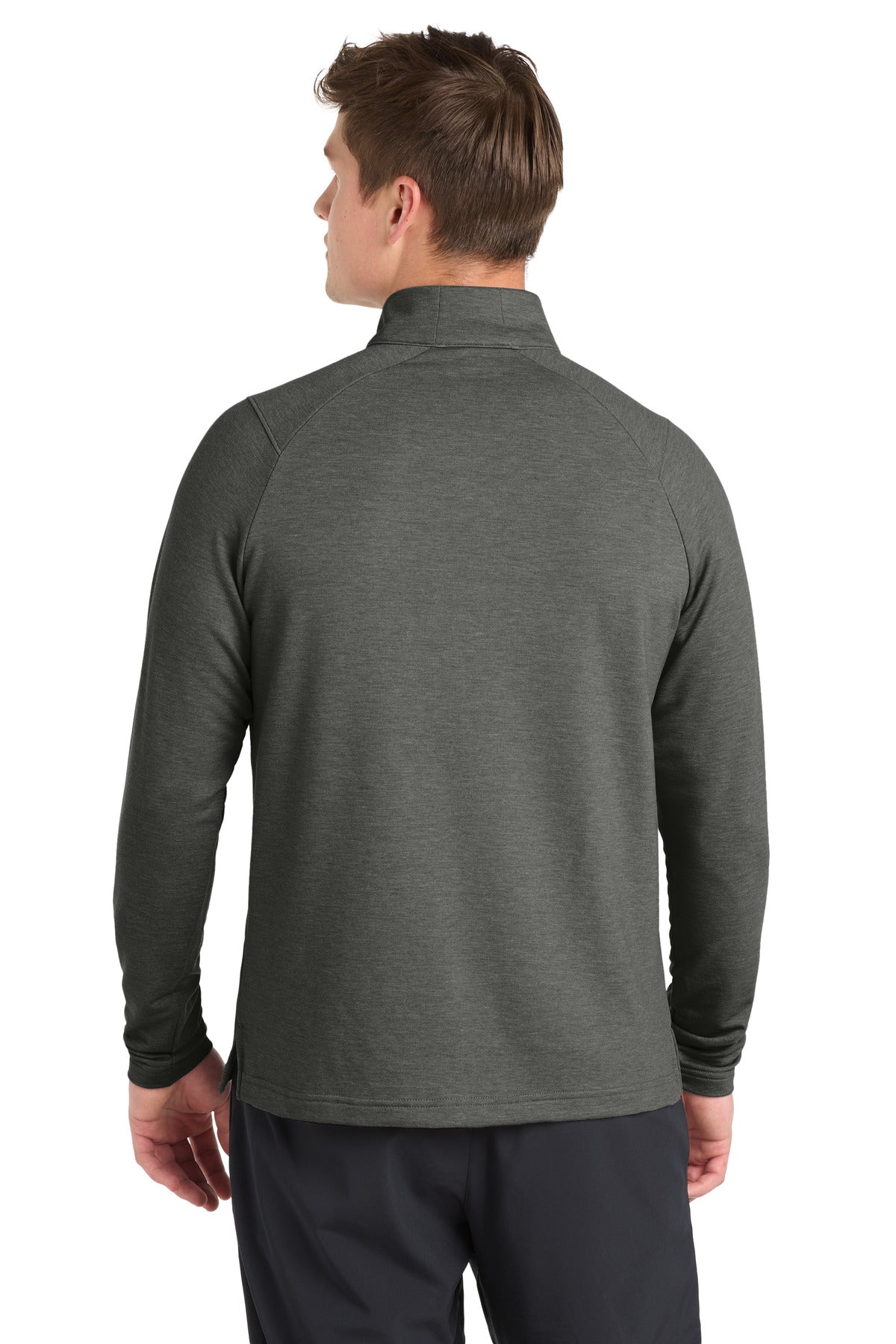 DkGyHthr Sport-Tek Sport-Wick Flex Fleece 1/4-Zip. ST561