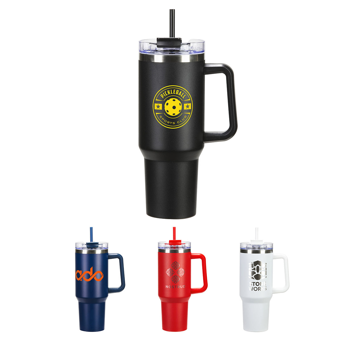 Black Maverick 40 oz Vacuum Insulated Stainless Steel Mug
