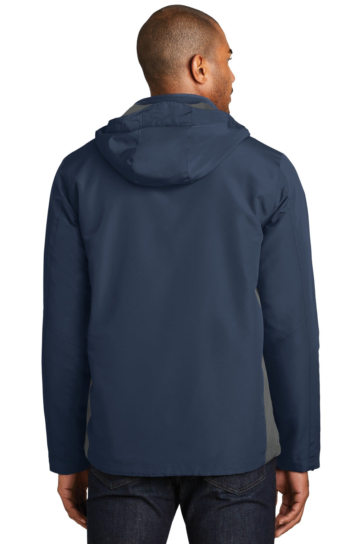 Dr Bl Ny/Gy St Port Authority Merge 3-in-1 Jacket. J338