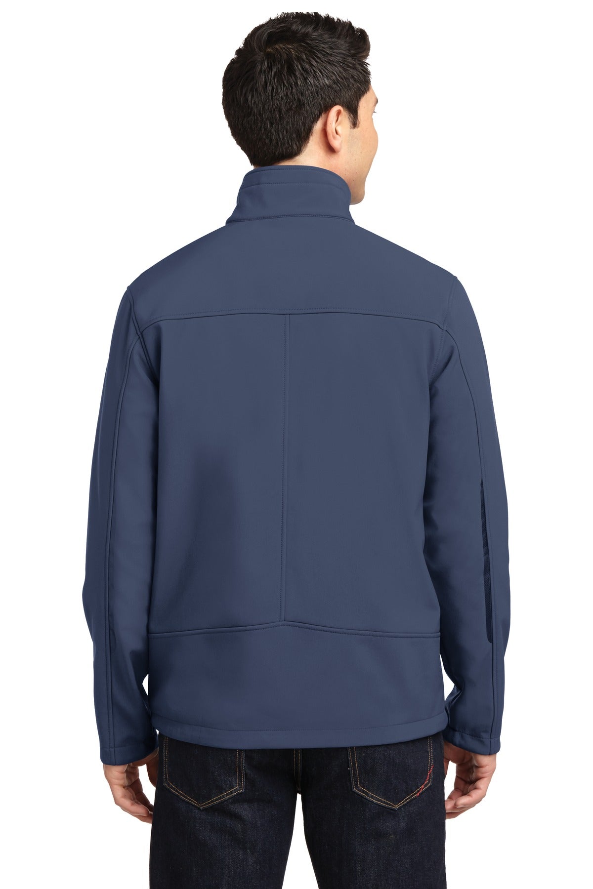 Dress Blue Nvy Port Authority Welded Soft Shell Jacket. J324