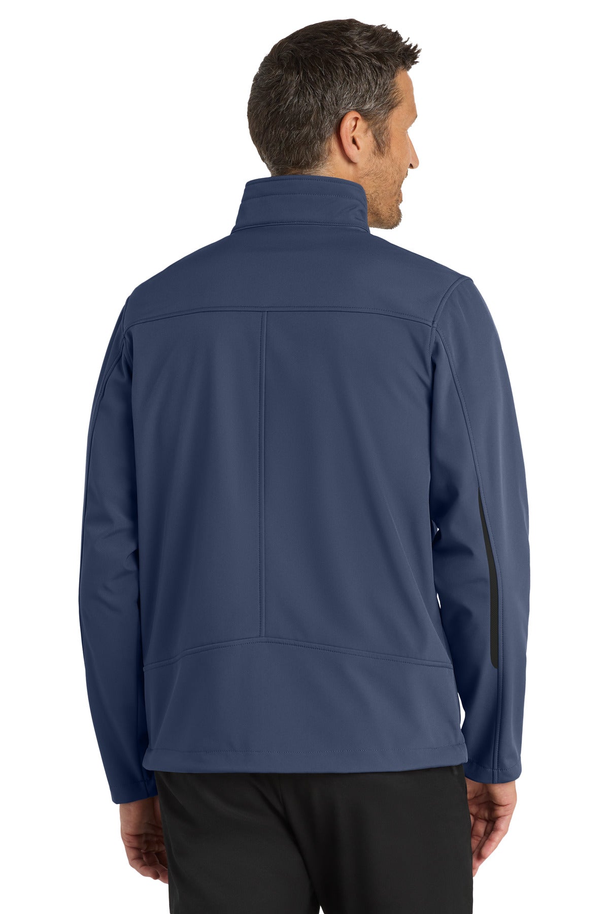 Dress Blue Nvy Port Authority Welded Soft Shell Jacket. J324