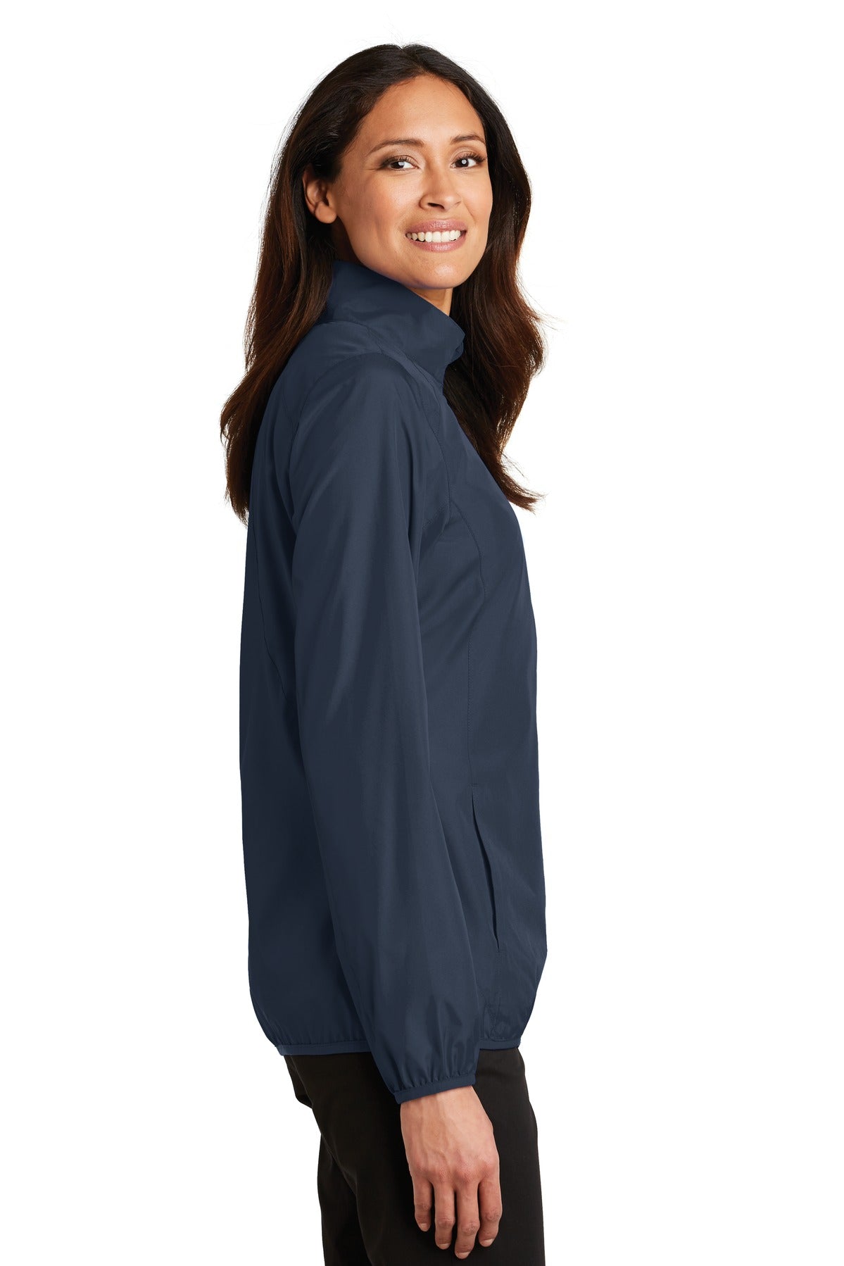 Dress Blue Nvy Port Authority Women's Zephyr Full-Zip Jacket. L344