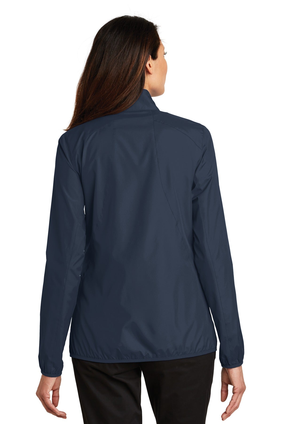 Dress Blue Nvy Port Authority Women's Zephyr Full-Zip Jacket. L344
