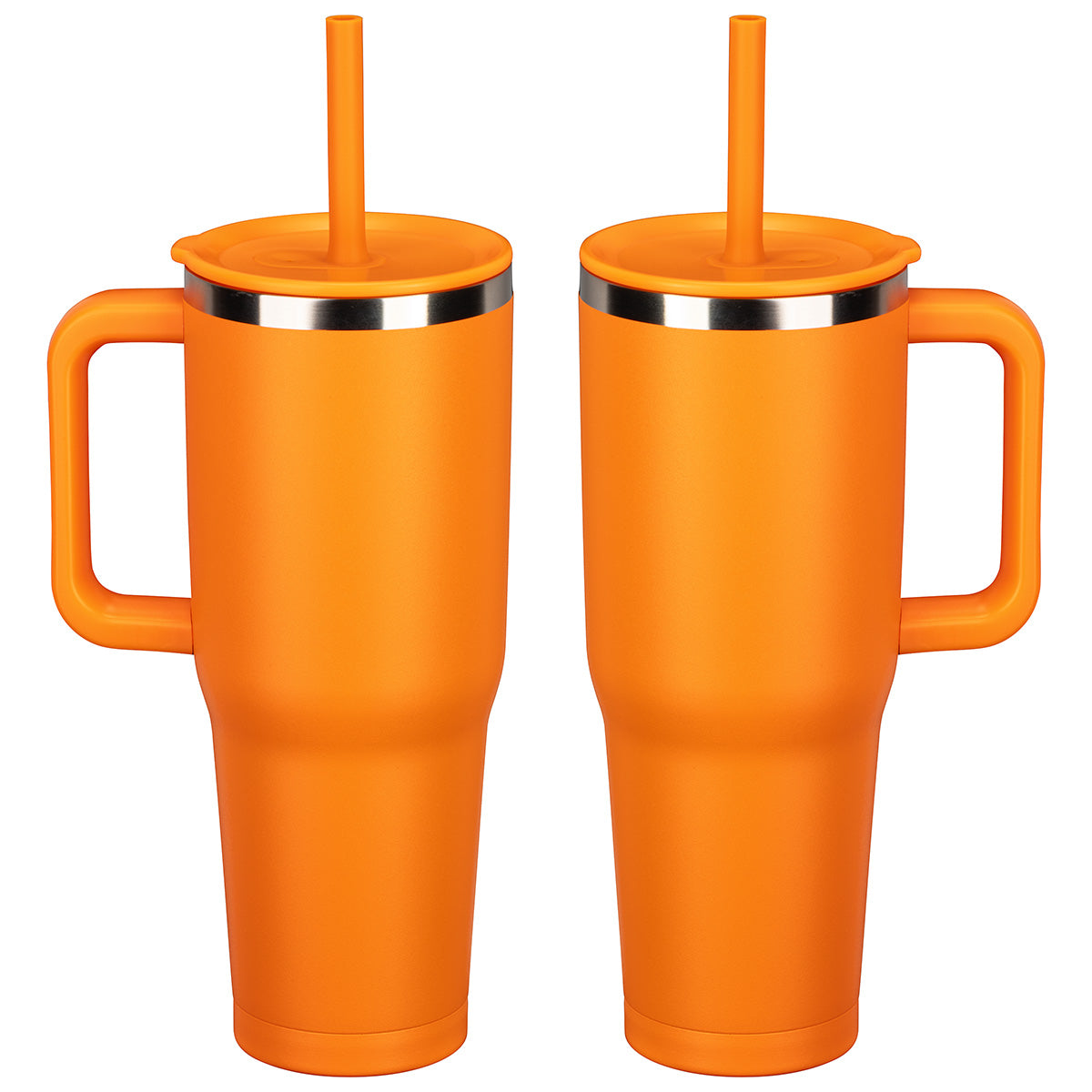 SENSO® Summit 40 oz Insulated Stainless Steel Travel Mug with Press-In Straw Lid