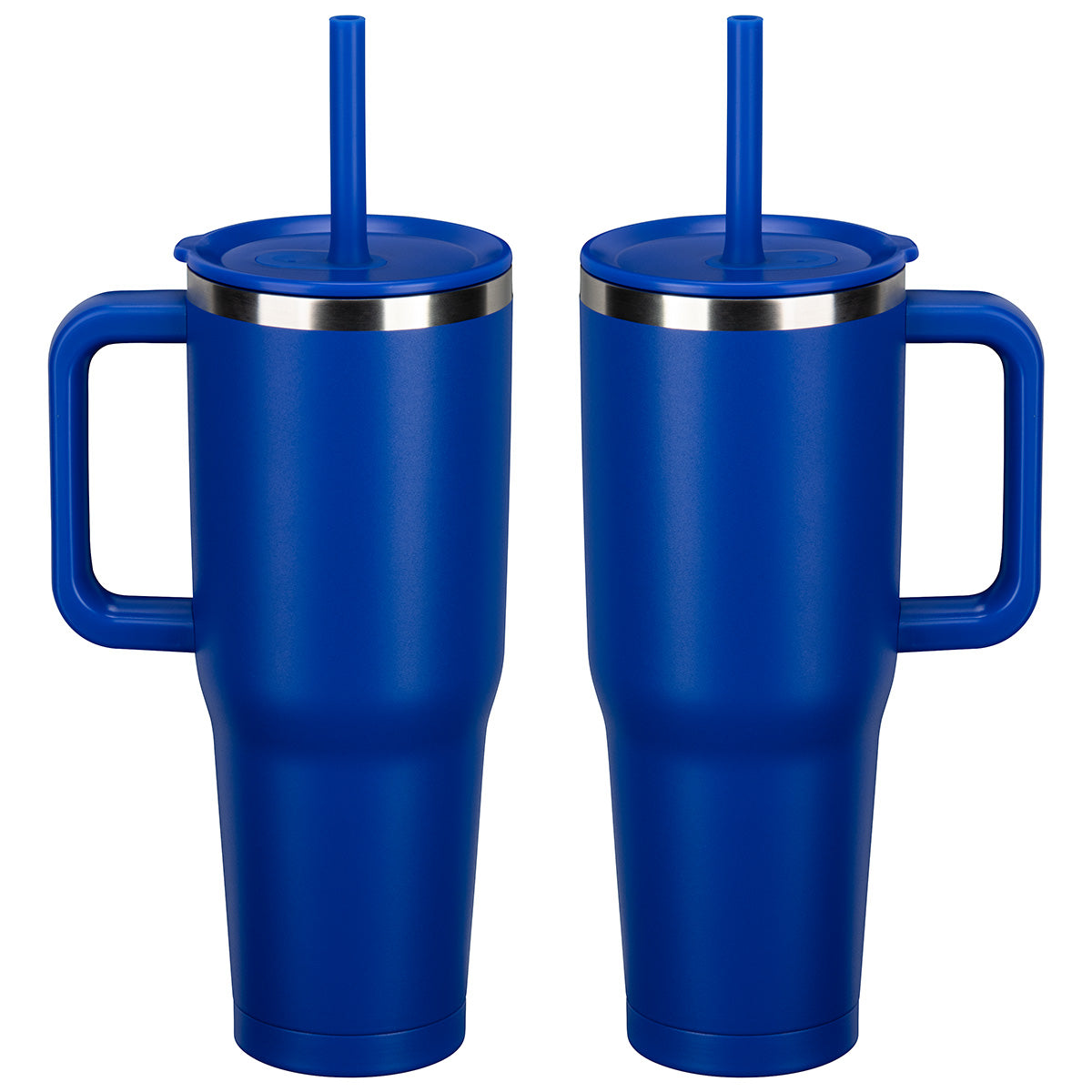 SENSO® Summit 40 oz Insulated Stainless Steel Travel Mug with Press-In Straw Lid