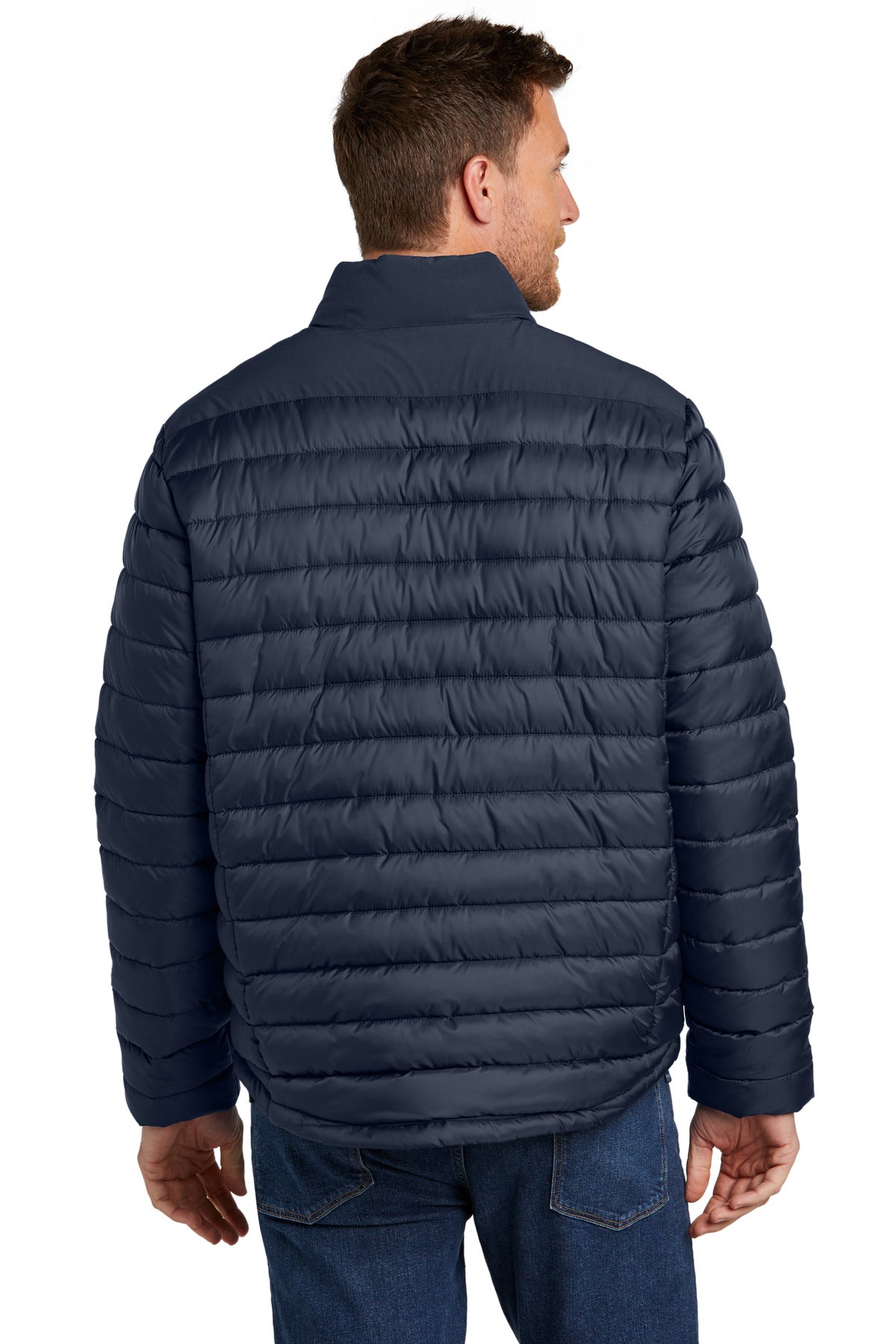 DsBlNavy Port Authority Horizon Puffy Jacket J364