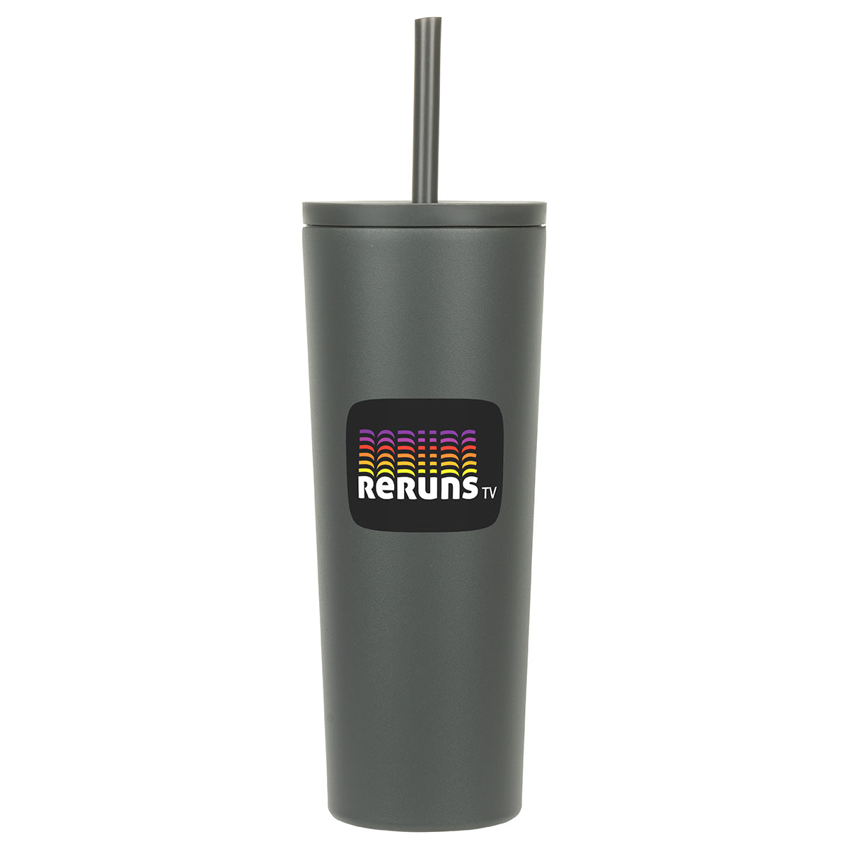 Bradford 24 oz Vacuum Insulated Stainless Steel Tumbler with Straw