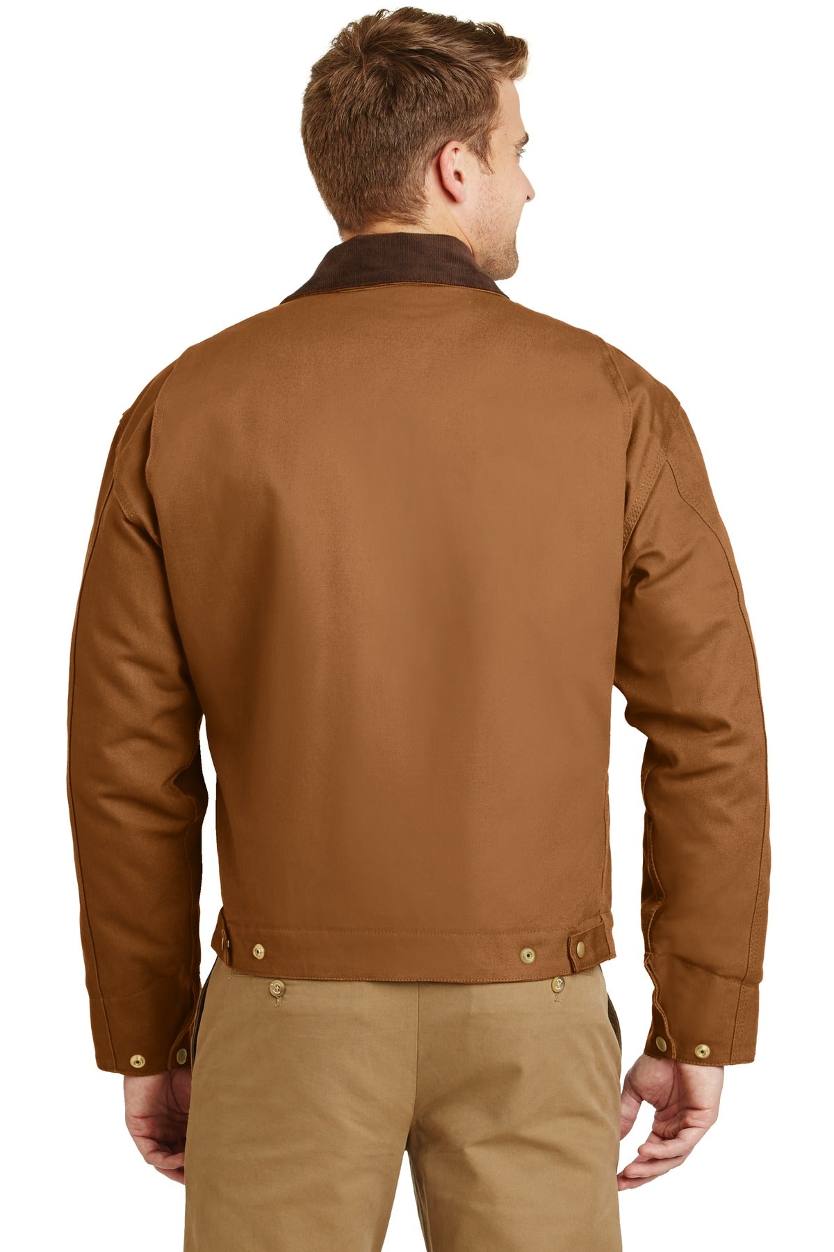 Duck Brown CornerStone - Duck Cloth Work Jacket. J763