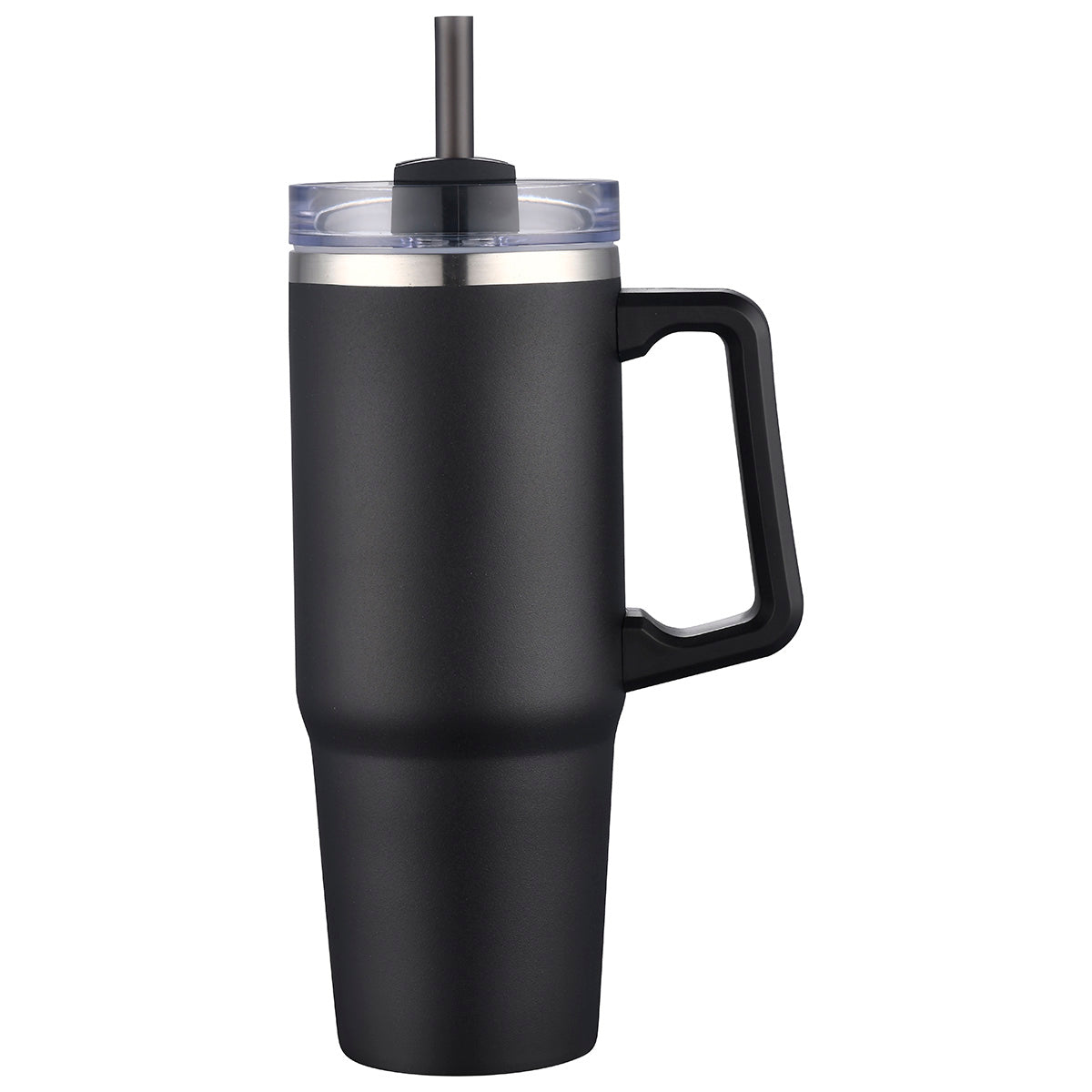 Milo 30 oz Vacuum Insulated Stainless Steel Mug with Straw