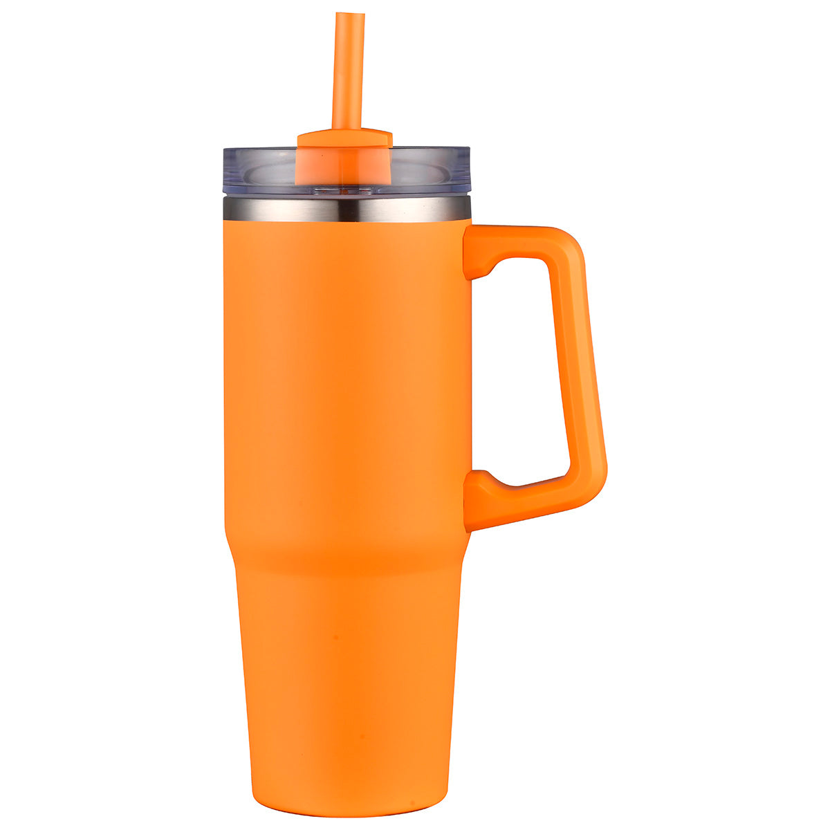 Milo 30 oz Vacuum Insulated Stainless Steel Mug with Straw