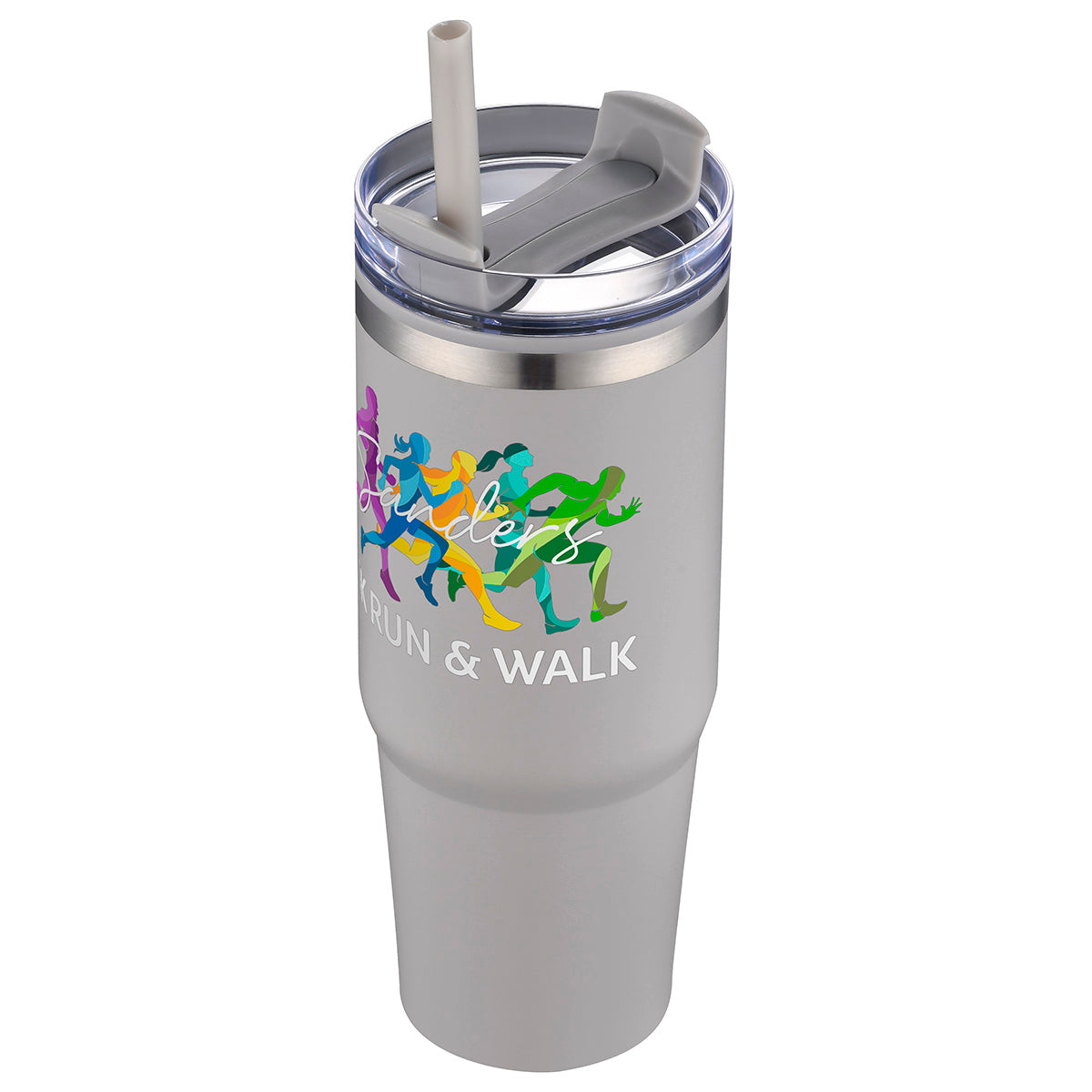 Black Monza 30 oz Stainless Steel/Polypropylene Tumbler