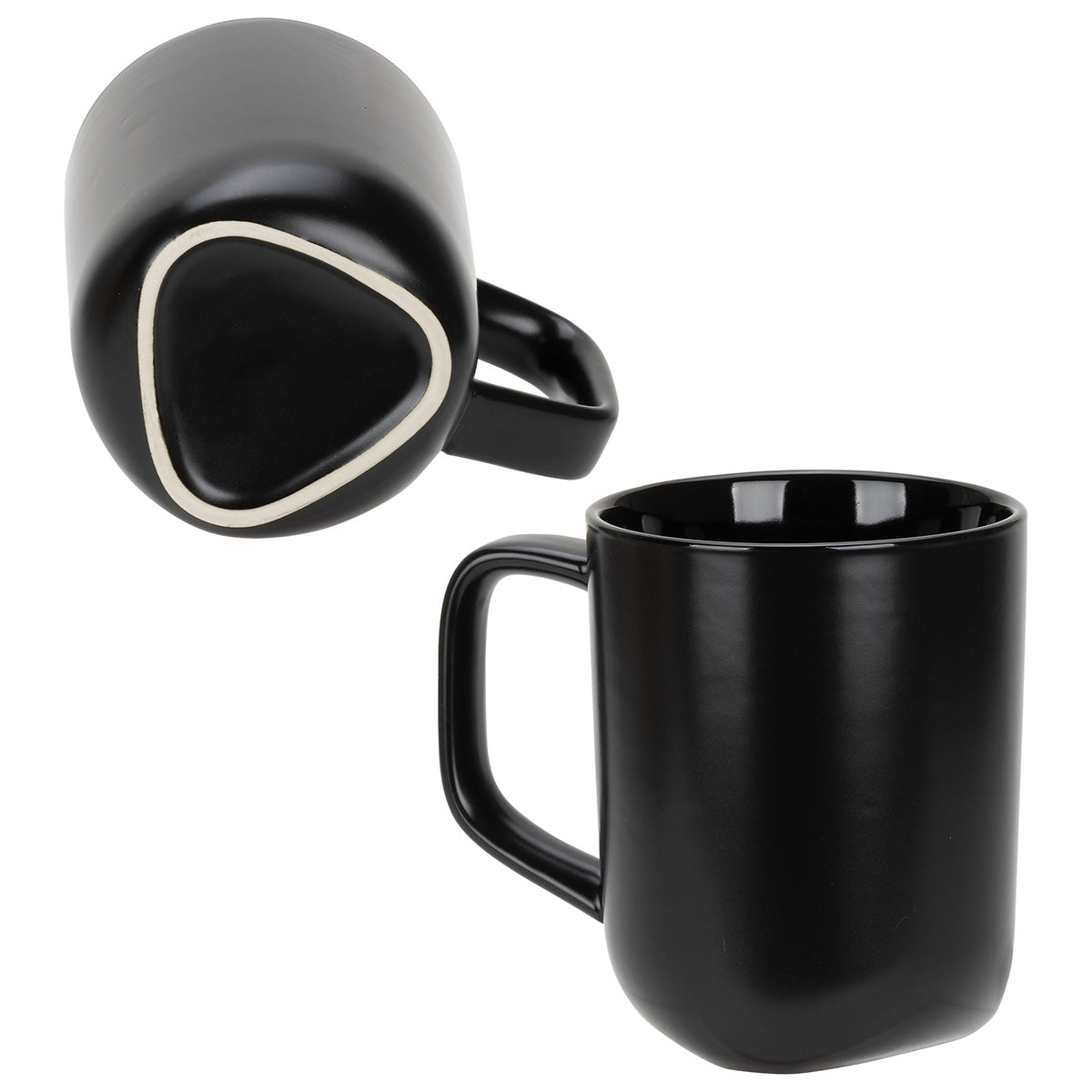 Black Marzano 18 oz Recycled Ceramic Mug