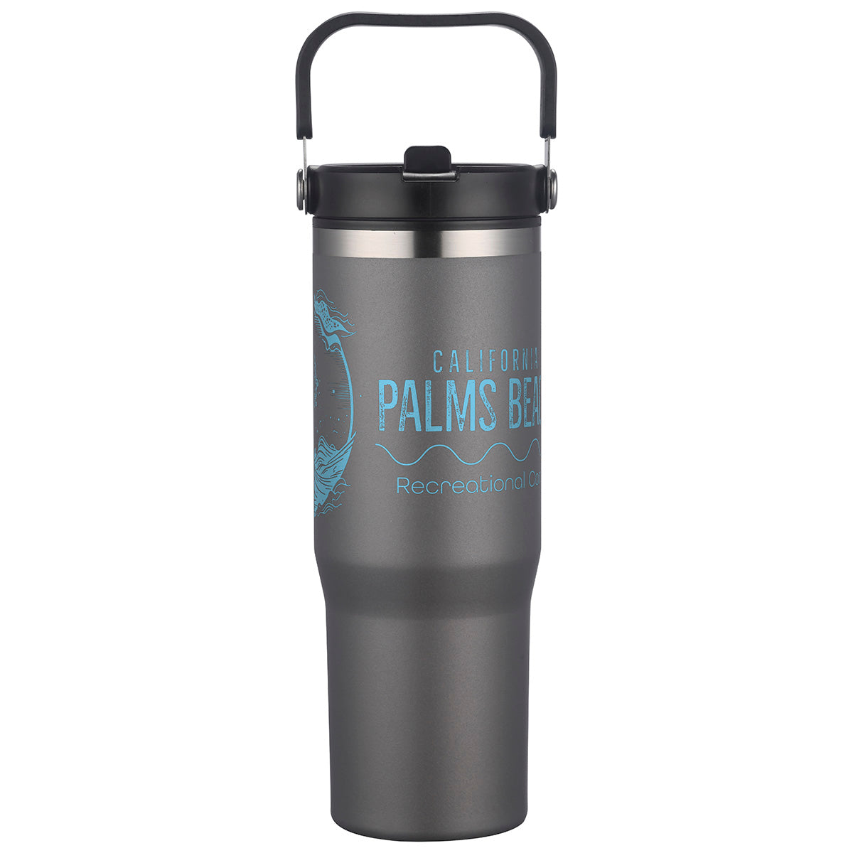 Oreno 30 oz Stainless Steel/Polypropylene Travel Tumbler