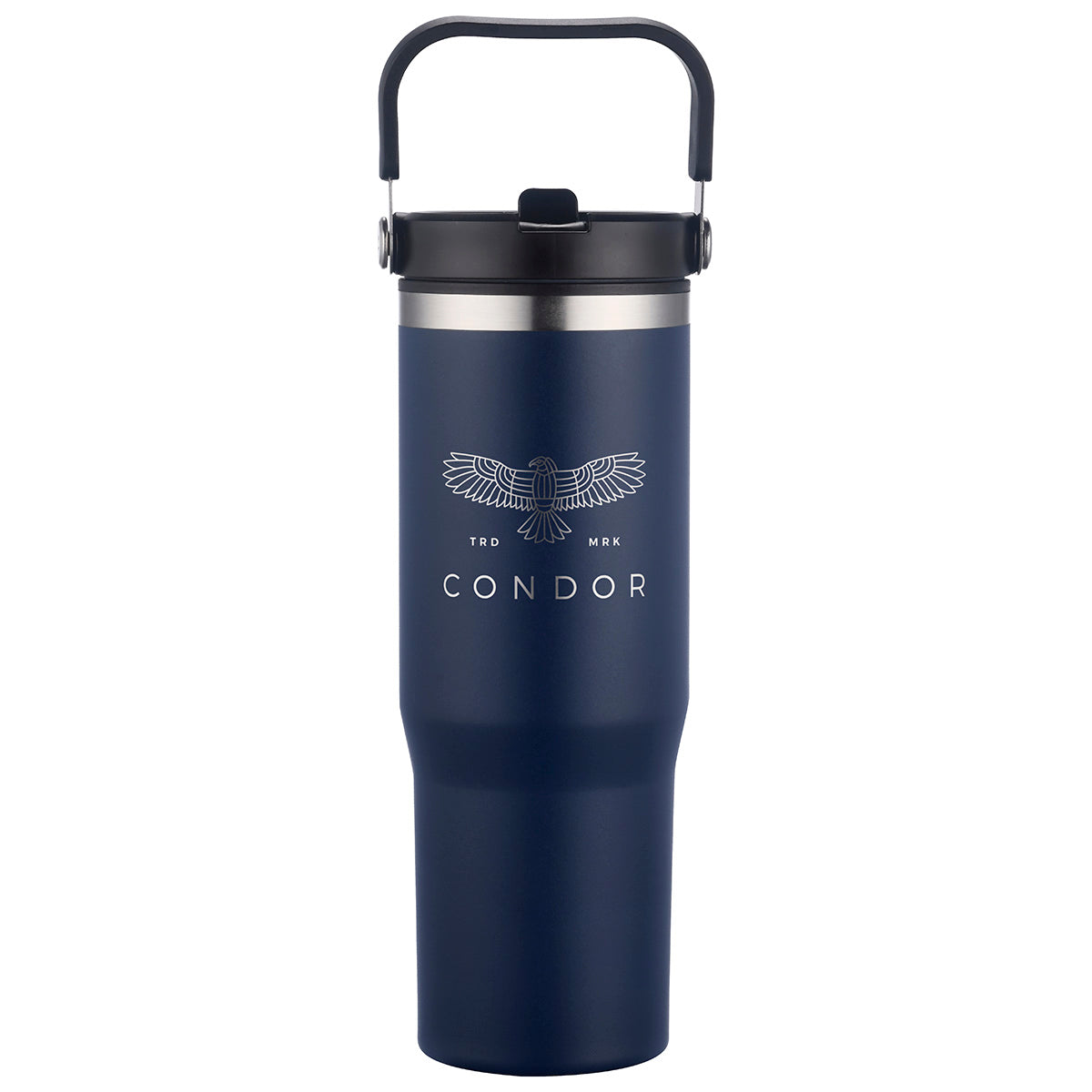 Oreno 30 oz Stainless Steel/Polypropylene Travel Tumbler