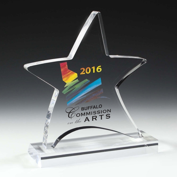 Moving Star Award - Screen Printed