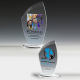 Allure Acrylic Award (4 1/2" x 7 1/4" x 3/8") - Screen Print