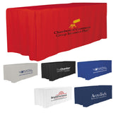 "Omaha Eight" 4-Sided Fitted Style Table Covers & Table Throws (Spot Color Print) / Fits 8 ft Table