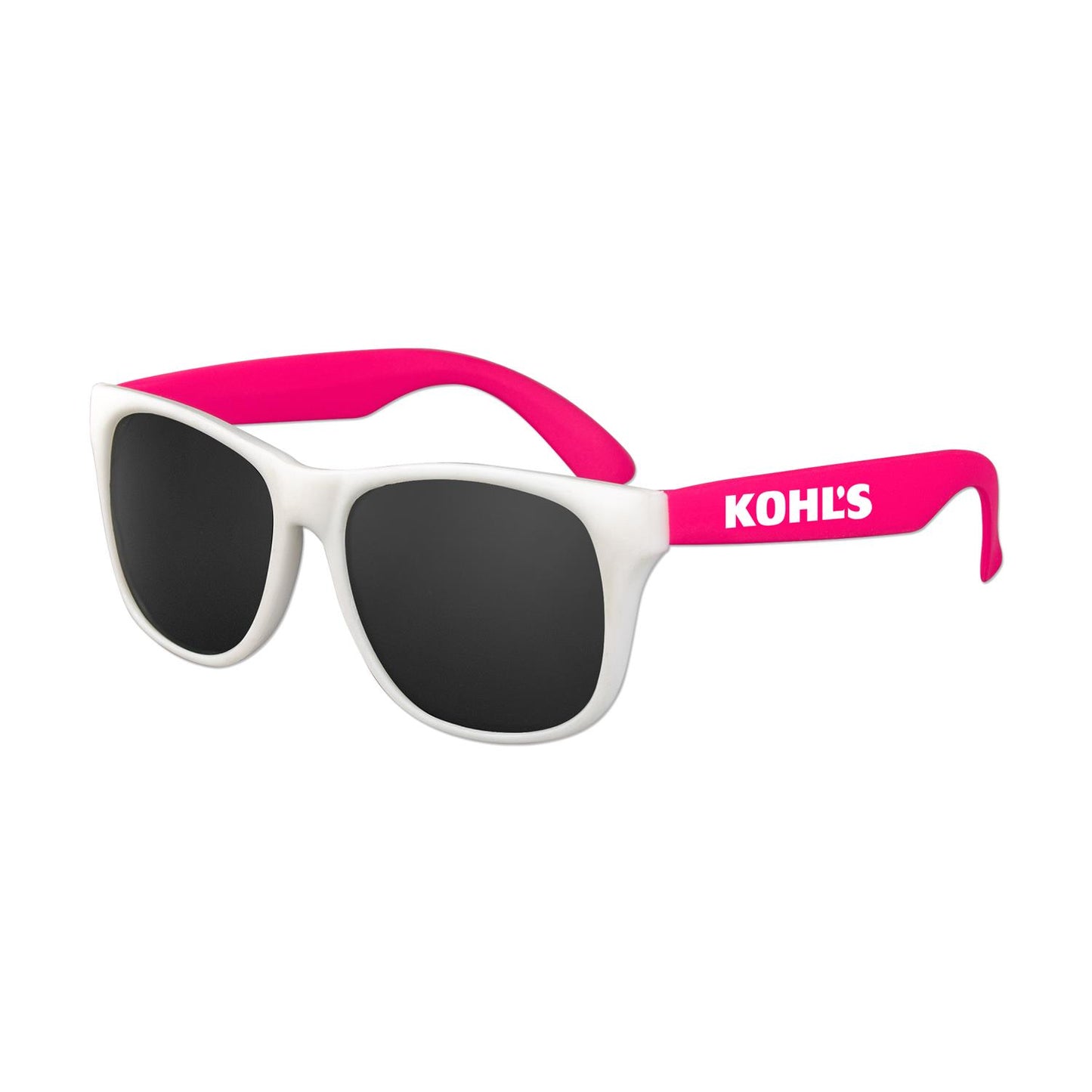 White Frame Classic Sunglasses