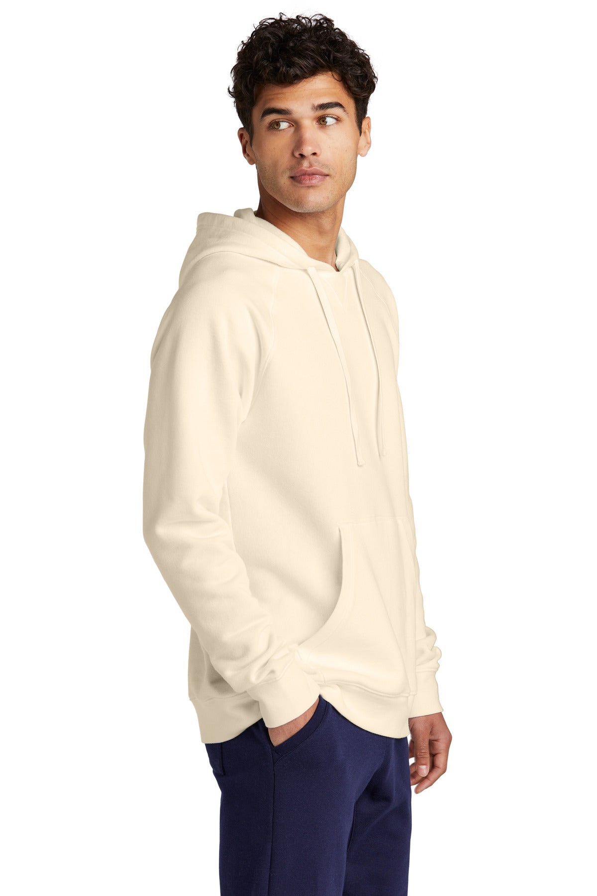Ecru Sport-Tek Drive Fleece Pullover Hoodie STF200