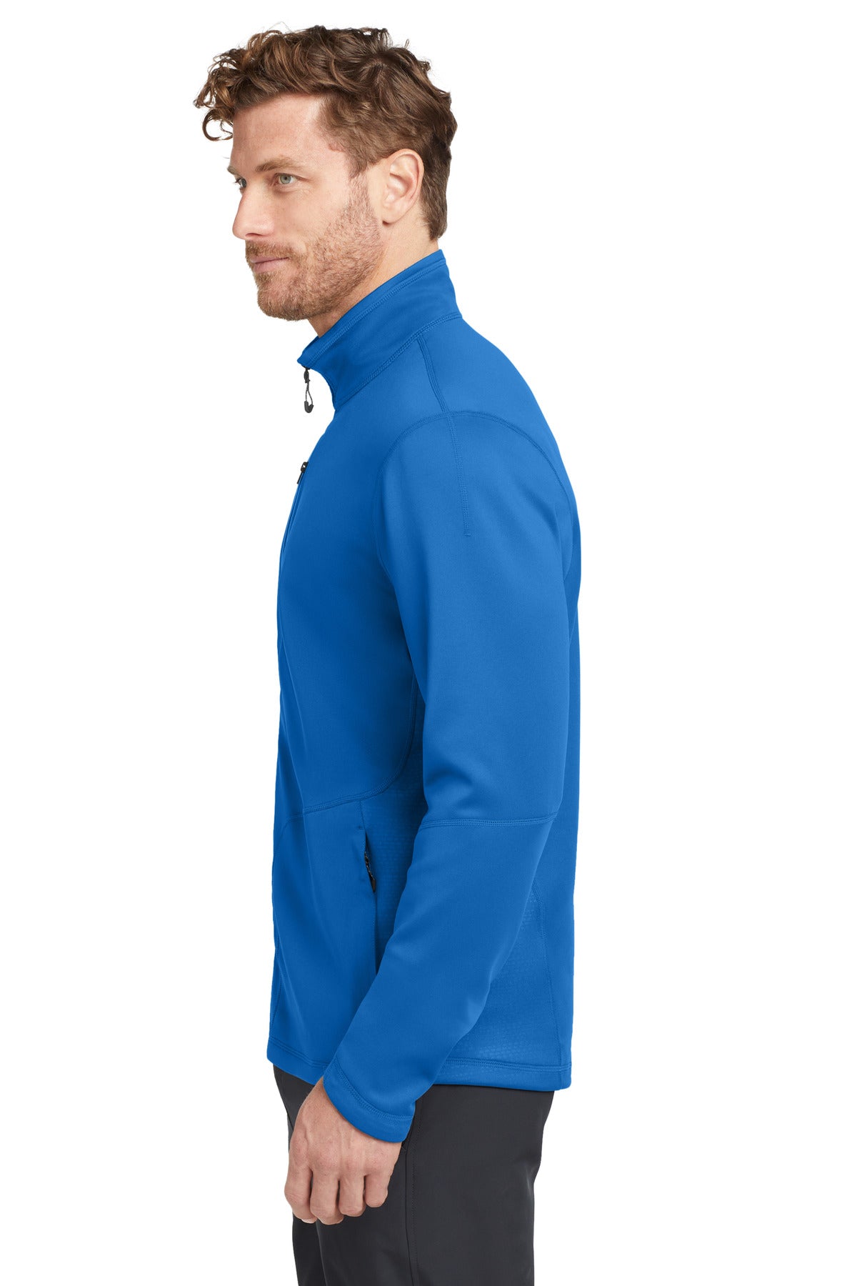 Electric Blue OGIO Fulcrum Full-Zip. OE700