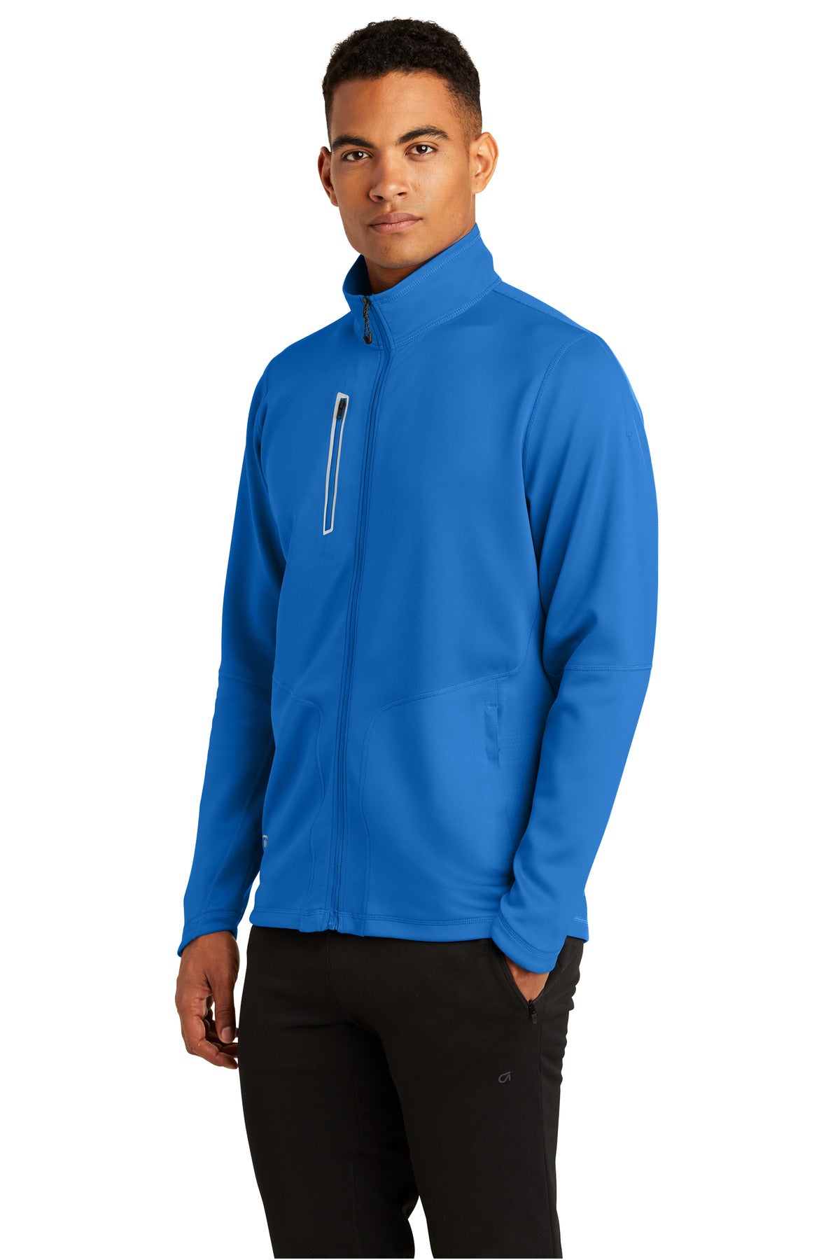 Electric Blue OGIO Fulcrum Full-Zip. OE700