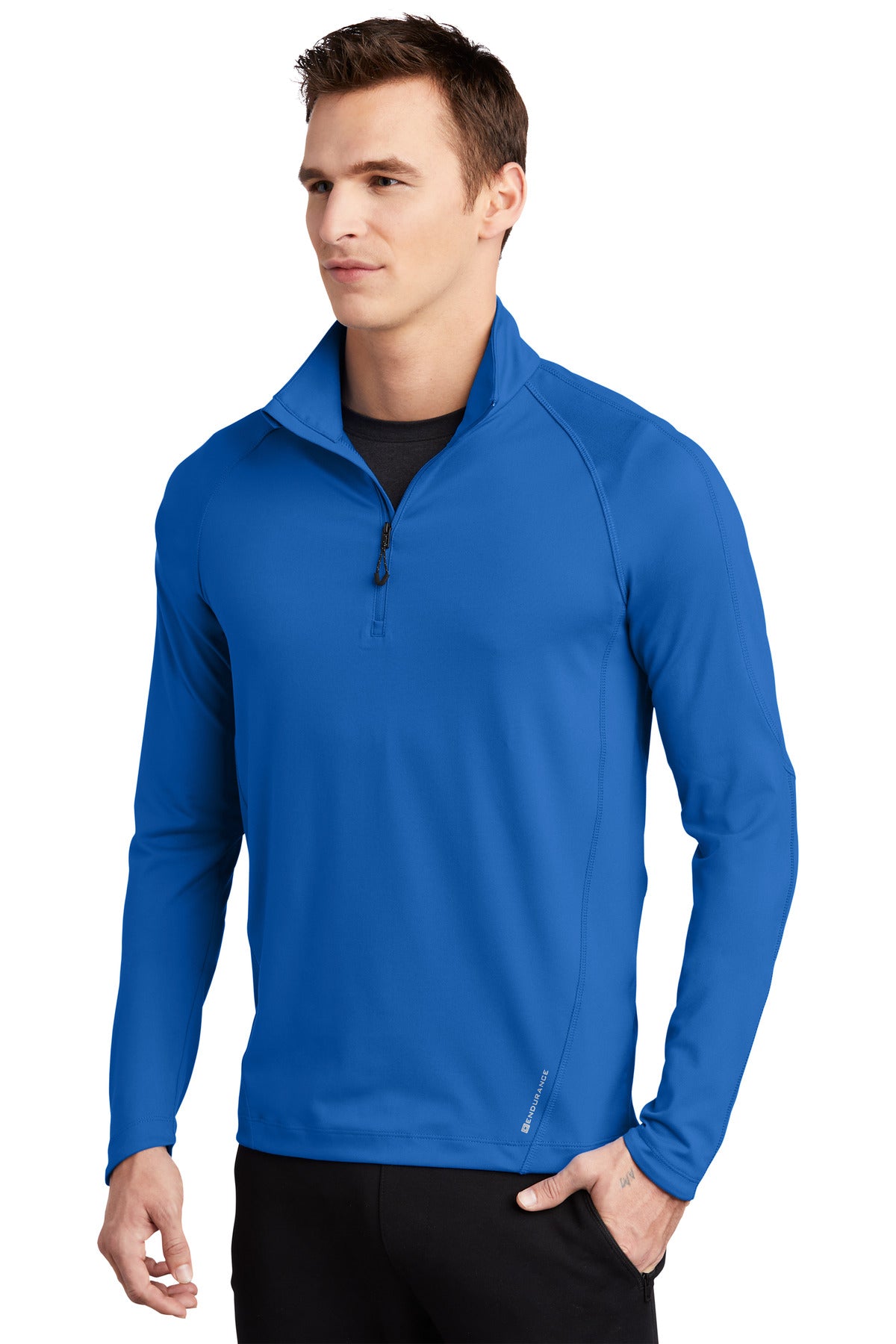 Electric Blue OGIO Radius 1/4-Zip. OE550