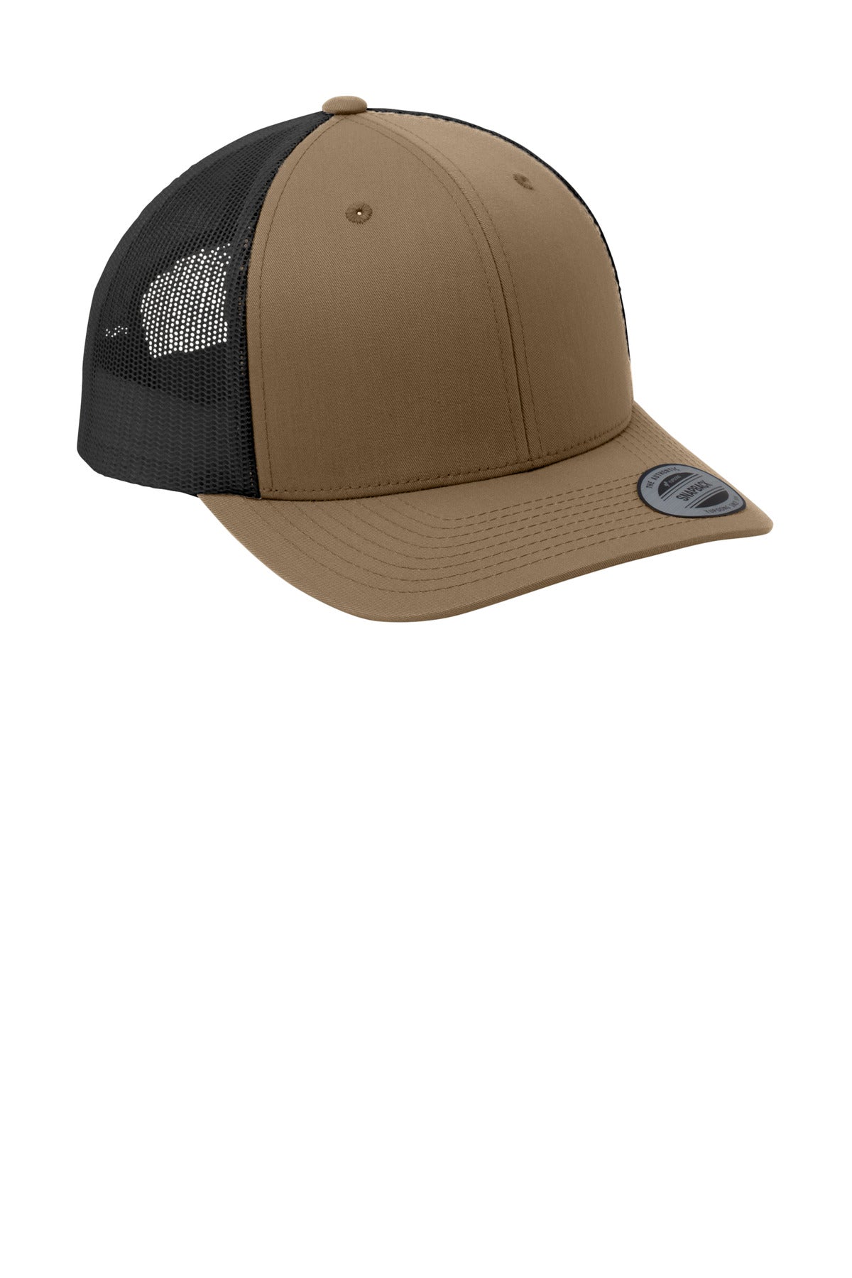 ElmBrn/Blk Sport-Tek YP Classics Retro Trucker Cap. STC39
