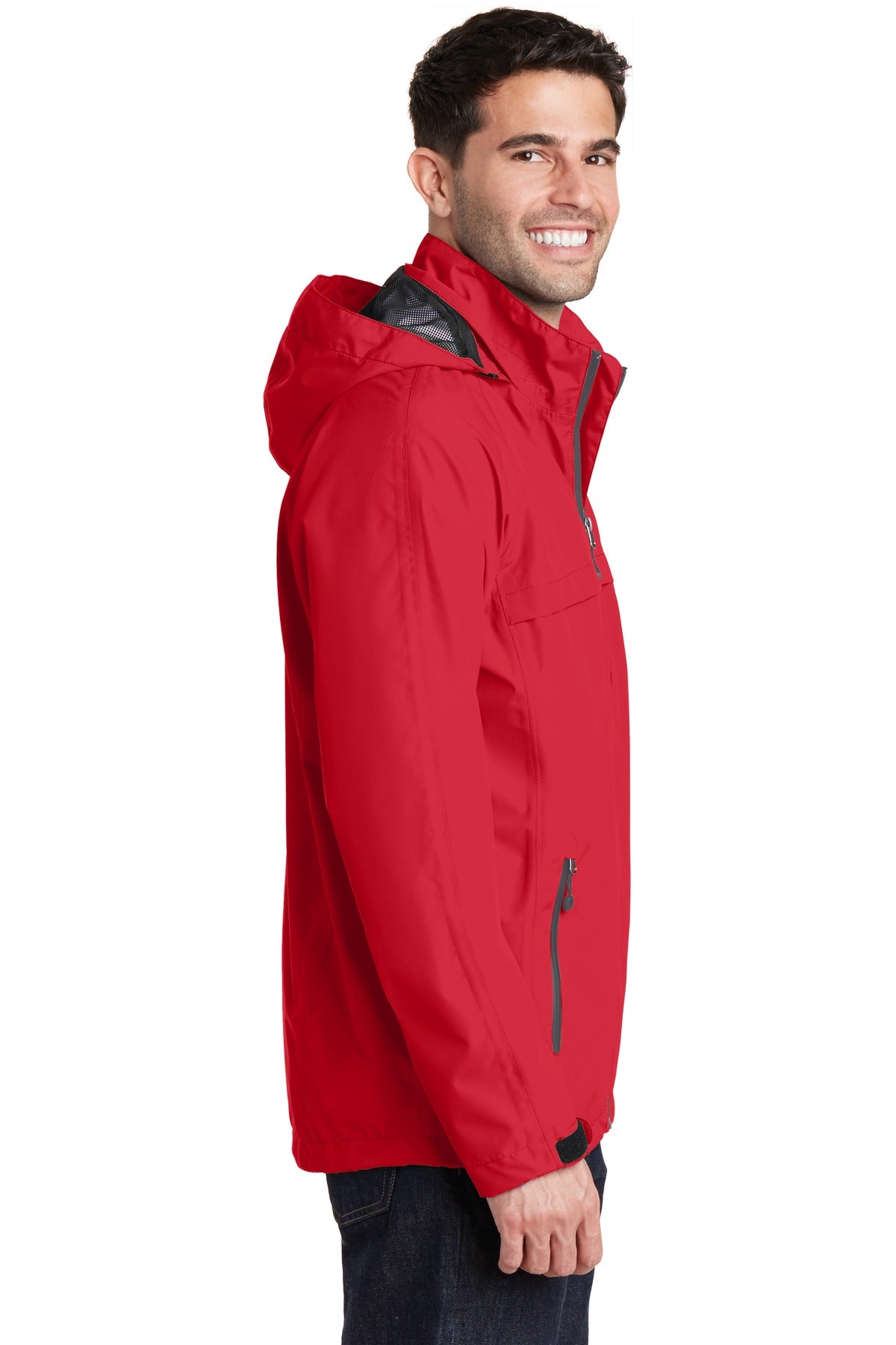 Engine Red Port Authority Torrent Waterproof Jacket. J333