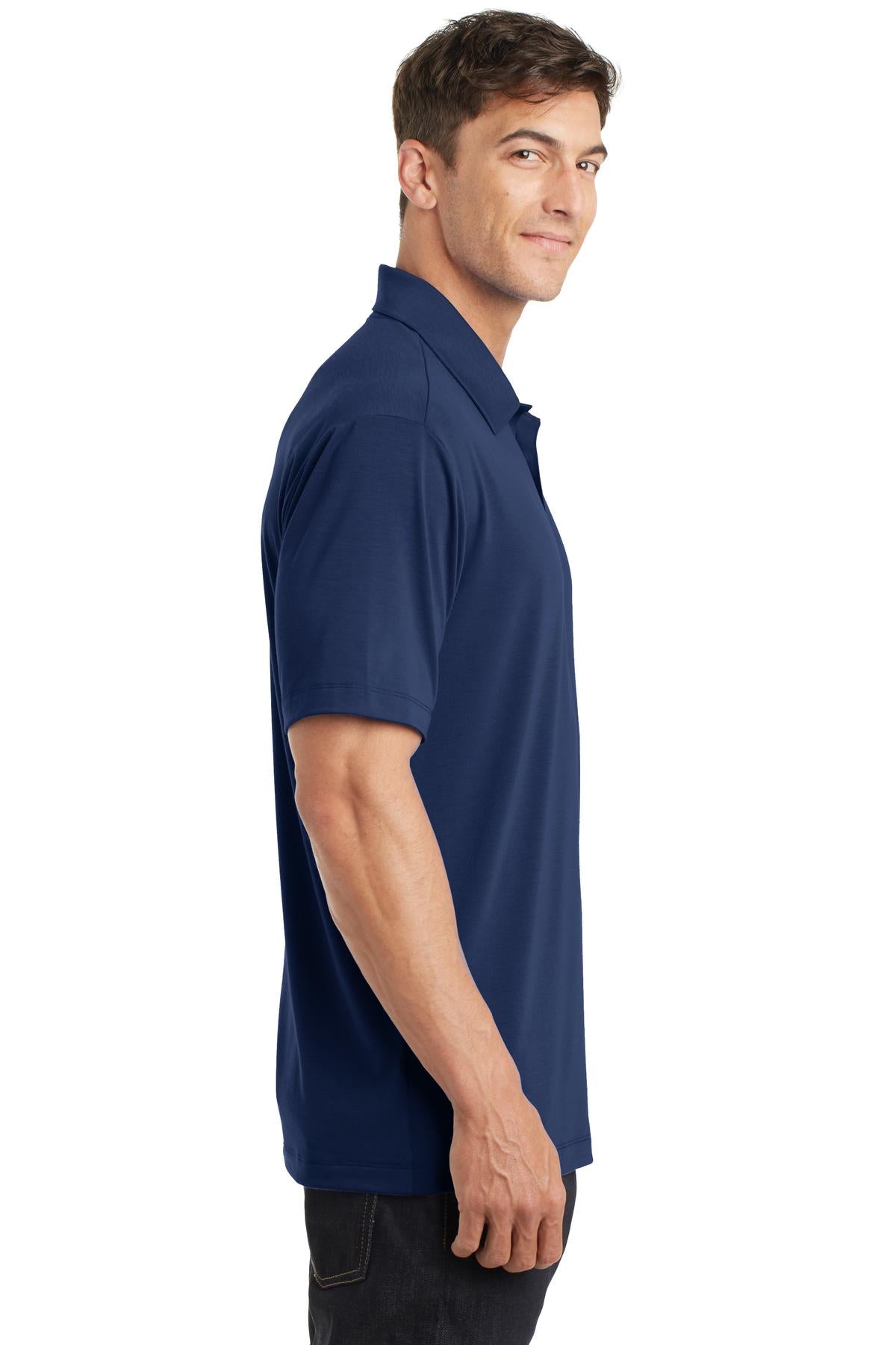 Estate Blue Port Authority Cotton Touch Performance Polo. K568