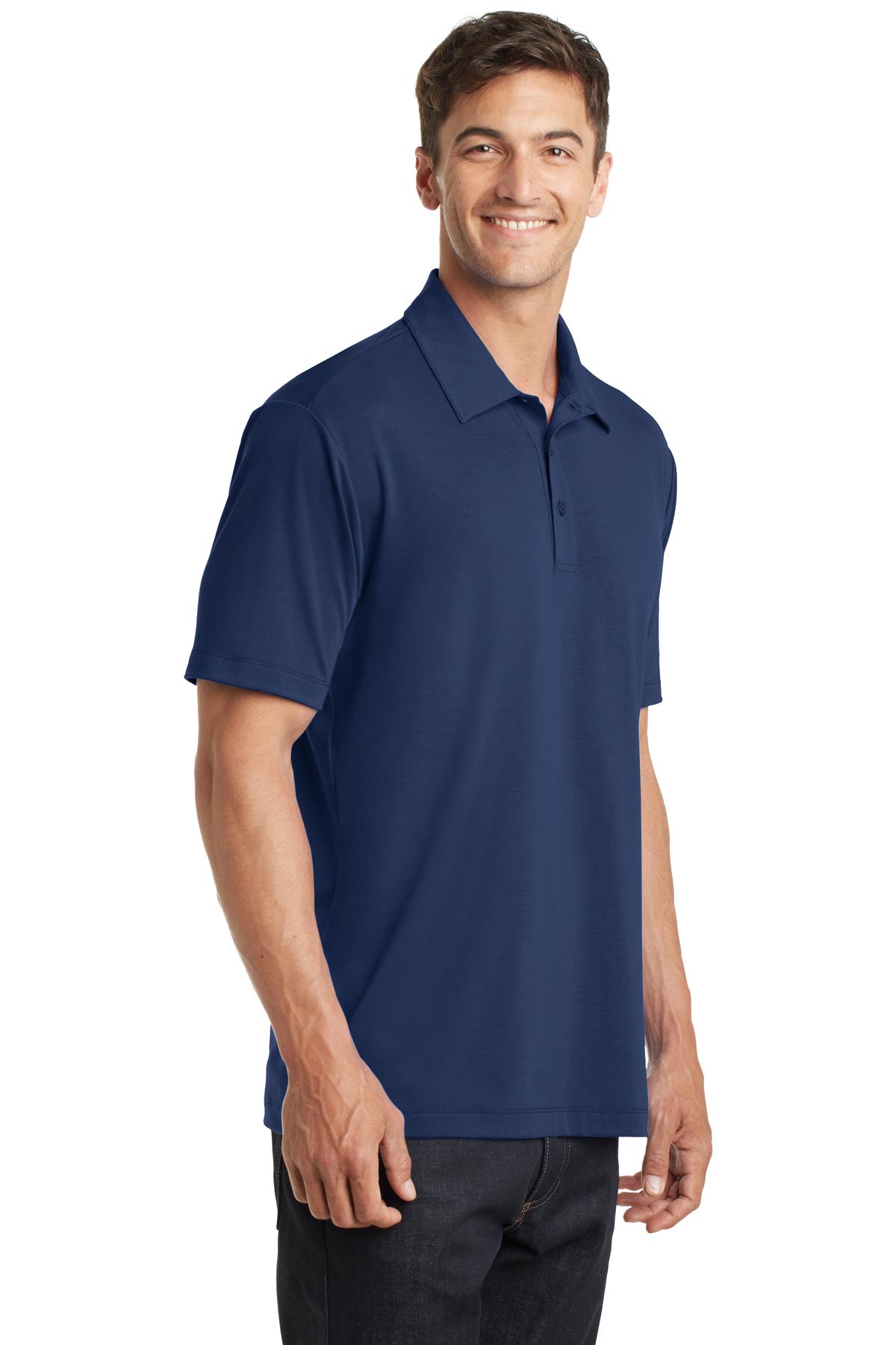 Estate Blue Port Authority Cotton Touch Performance Polo. K568
