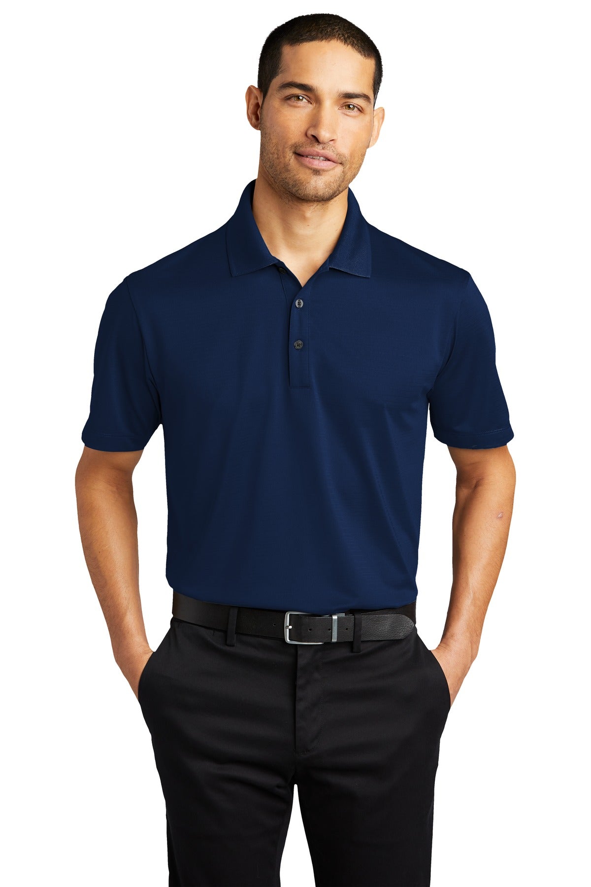 Estate Blue Port Authority Eclipse Stretch Polo. K587