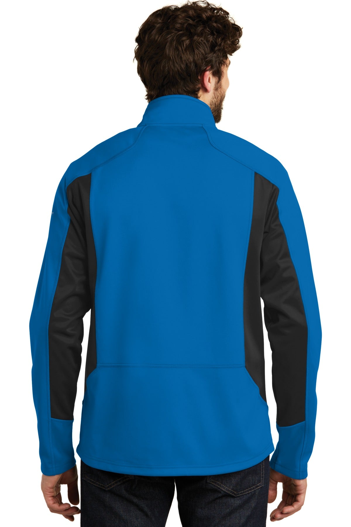 Exped Blue/Blk Eddie Bauer Trail Soft Shell Jacket. EB542