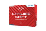 Callaway Chrome Soft 360 Triple Track Golf Balls - White