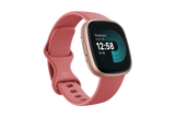 Fitbit Versa 4 Smartwatch - Pink Sand/Copper Rose Aluminum